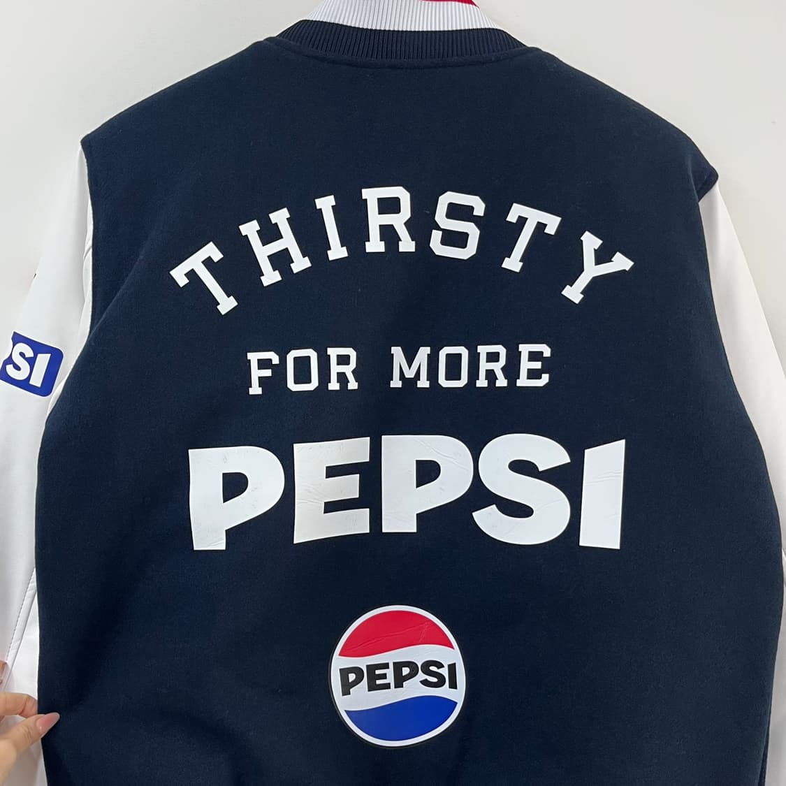 펩시 울 레더 바시티 자켓 상품이미지6