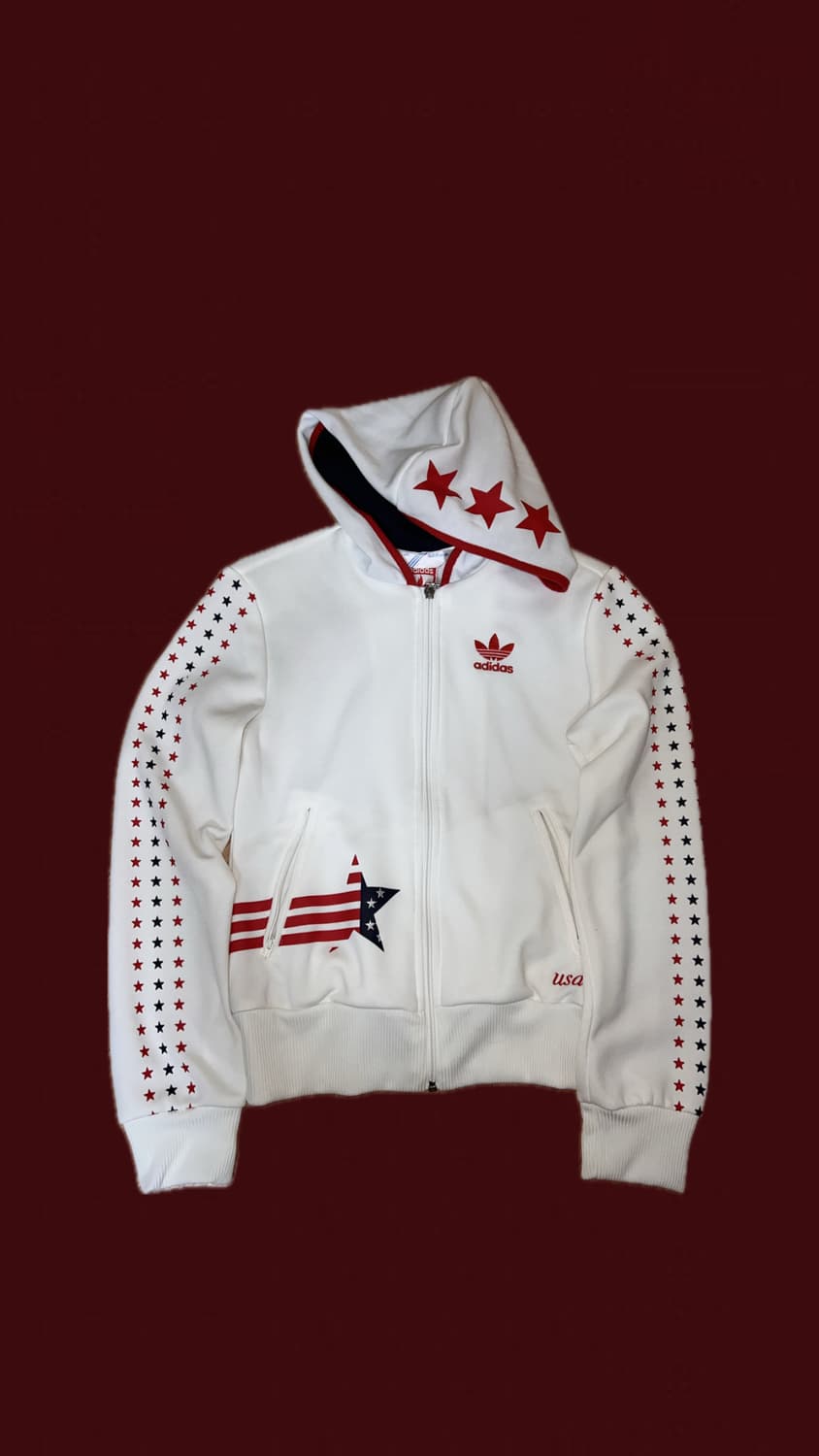 아디다스 USA 성조기 희귀 져지 상품이미지1