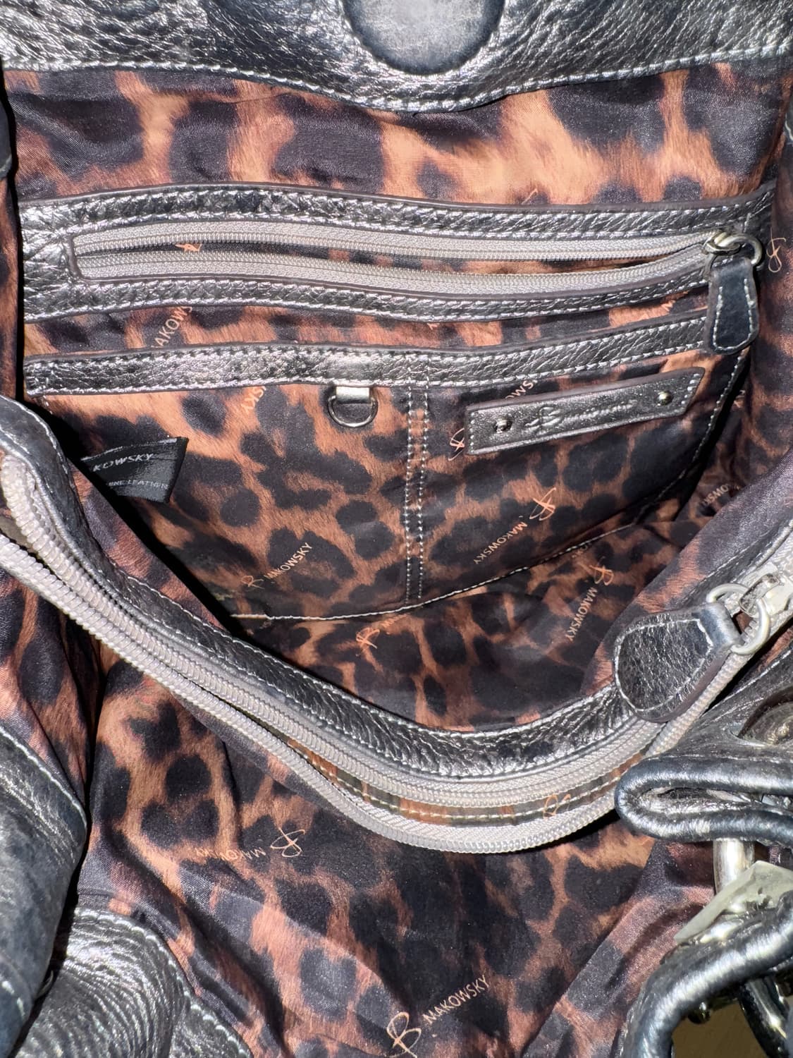 비 마코스키 와투케 메탈릭 백 상품이미지5