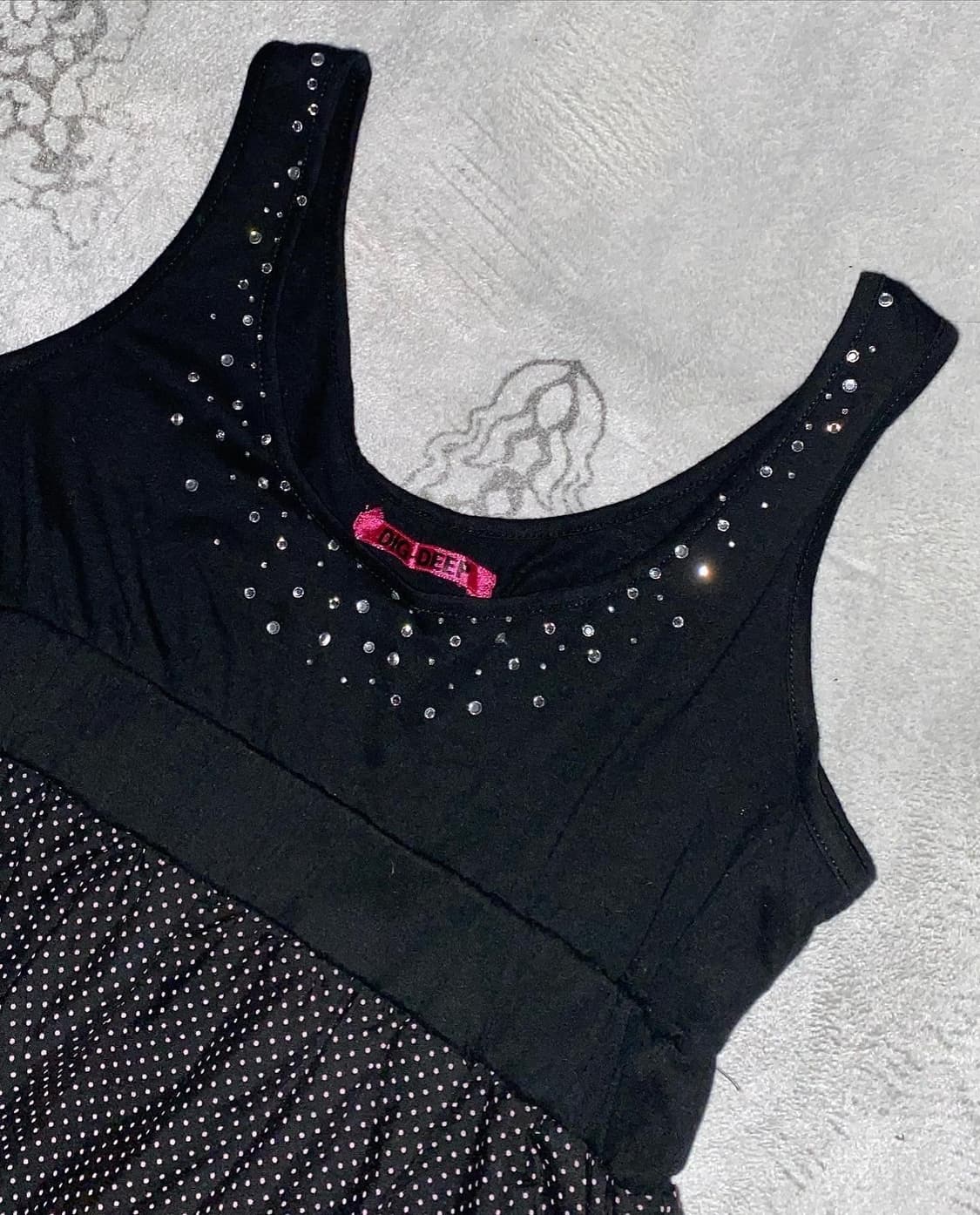 🧚🏻 러블리 펑크 패치 원피스 상품이미지6