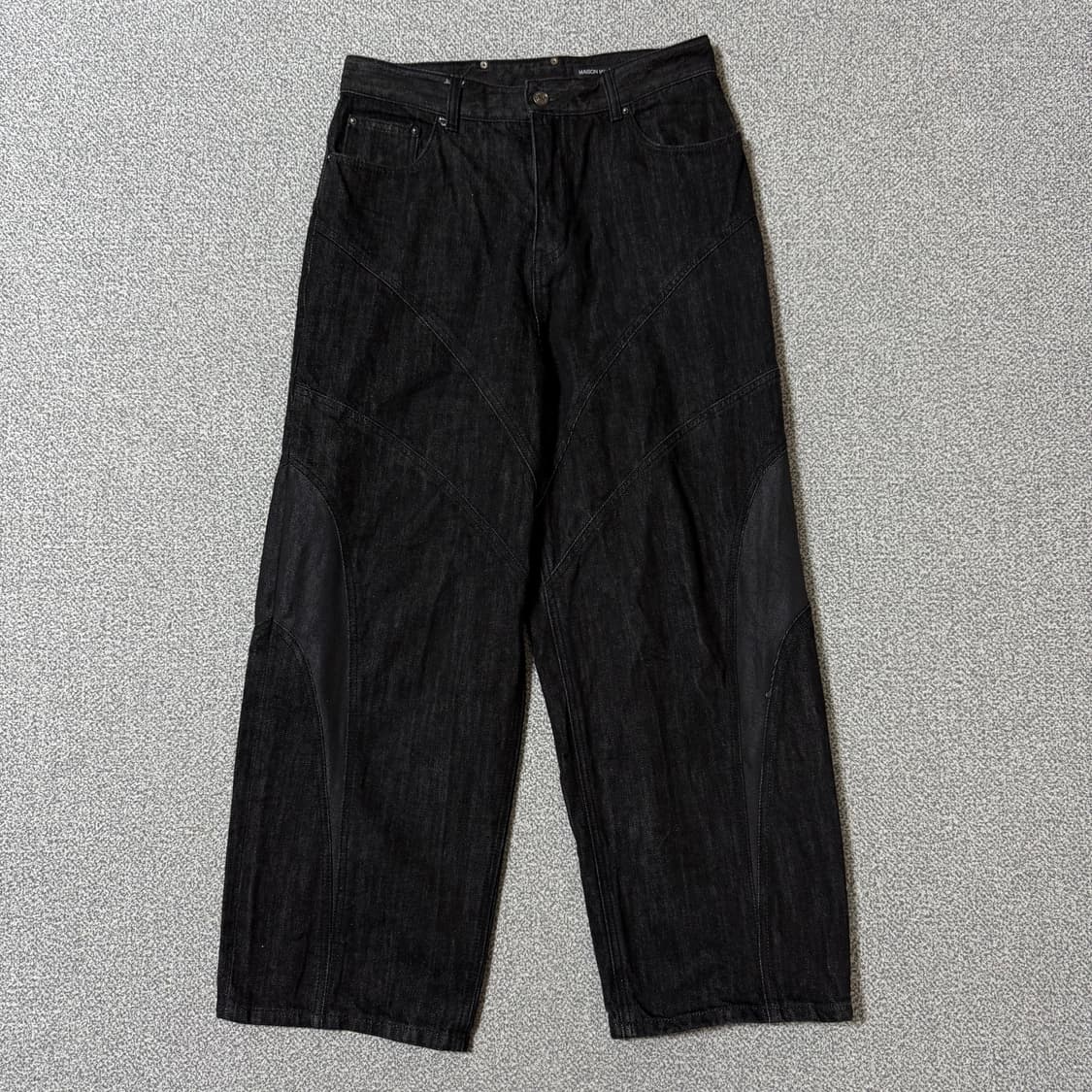 메종미네드 흑청 데님 32-33 상품이미지1