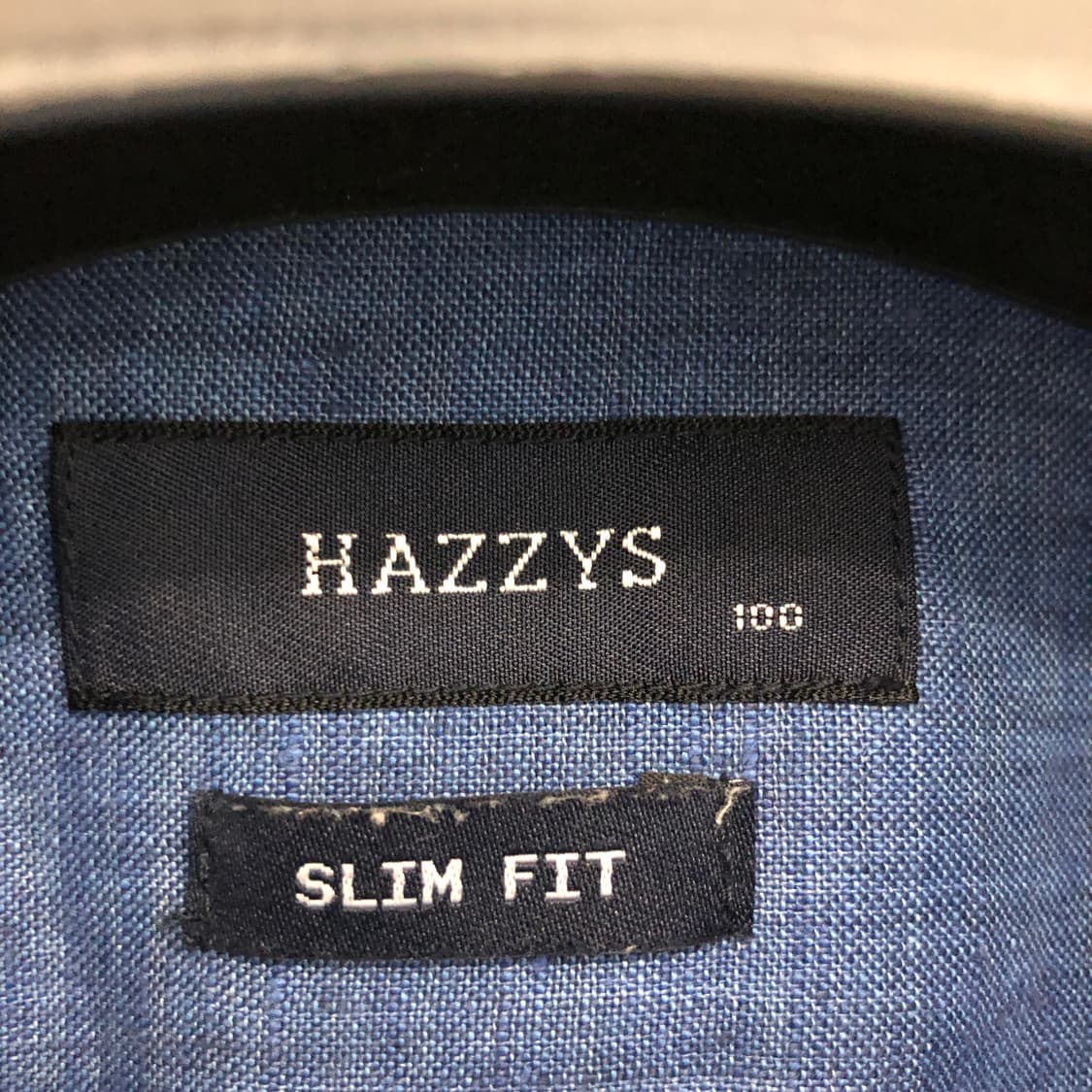 HAZZYS 헤지스 자수로고 린넨셔츠 100 상품이미지5