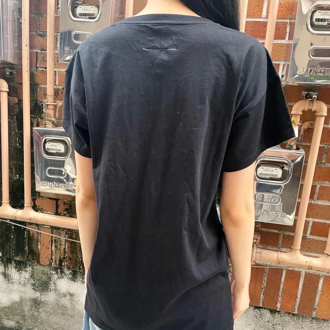 마르지엘라 mm6 프린팅 반팔 티셔츠 상품이미지3