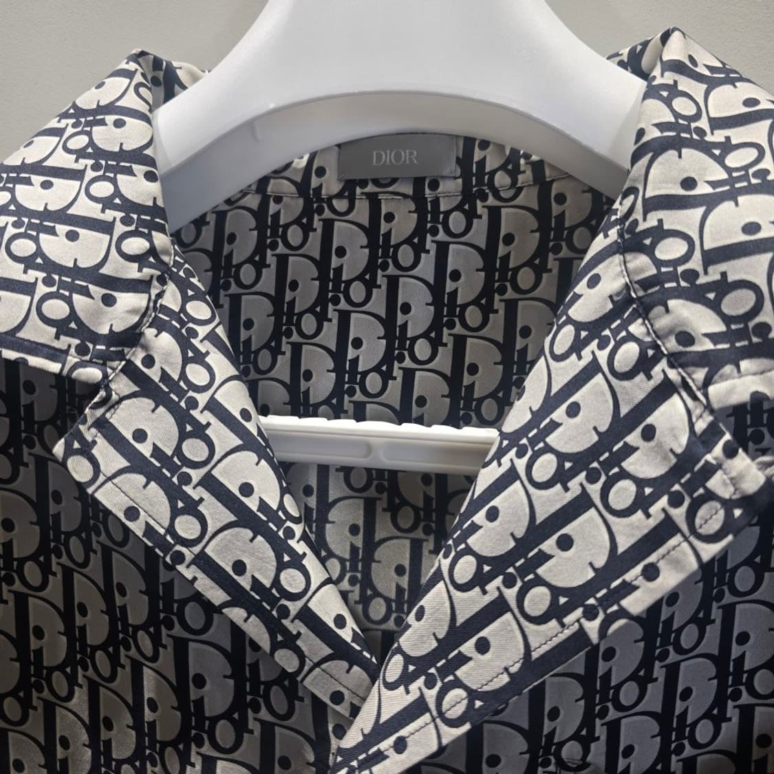 [중고/정품] 디올 오블리크 실크 트윌 반팔 셔츠 / 버뮤다 쇼츠 세트 상품이미지3