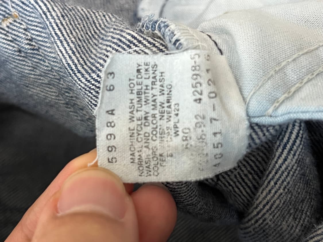 90s vintage levis 517 오렌지 탭 리바이스 상품이미지8