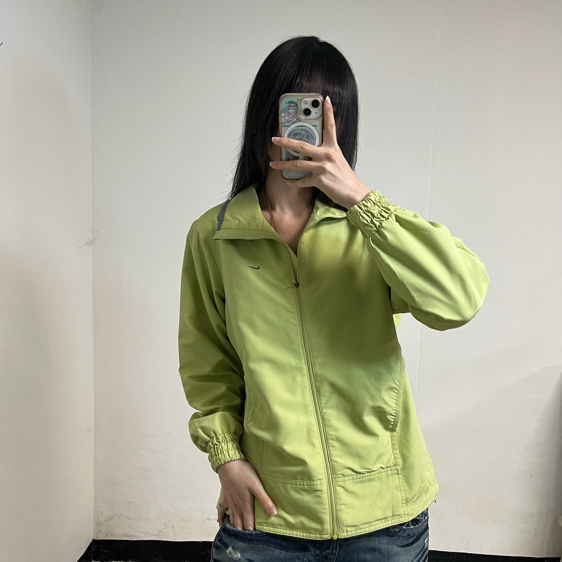 Nike Lime Windbreaker 상품이미지1