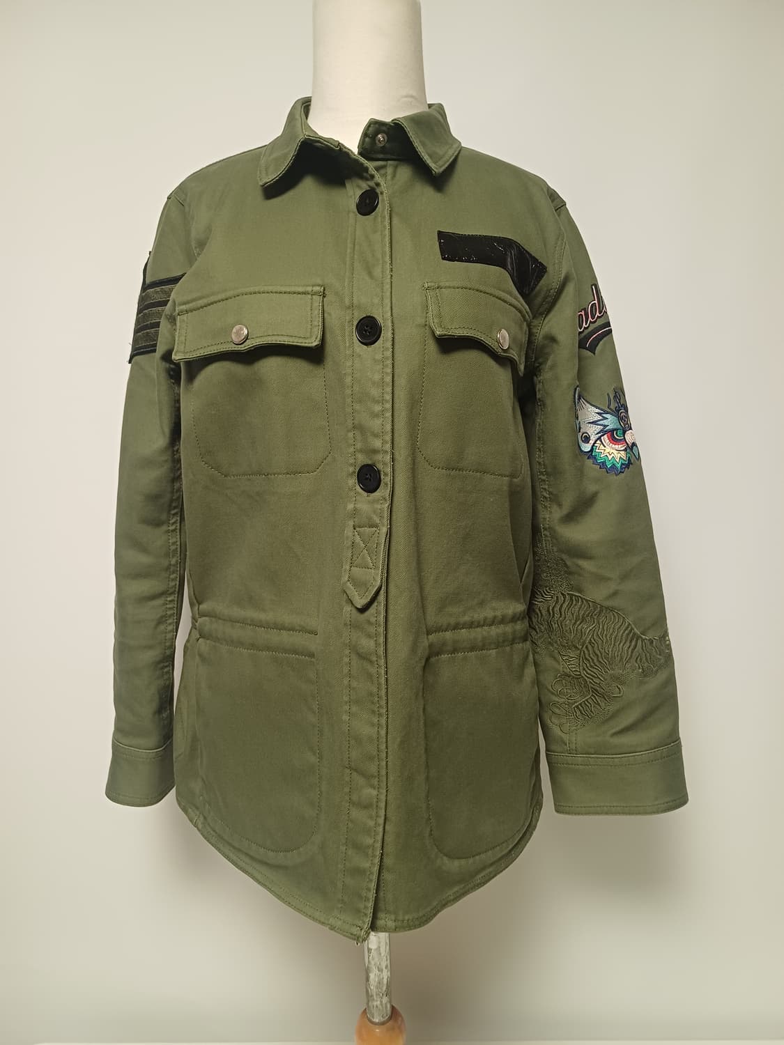 [S] 자딕앤볼테르 TACKL BRODE 자수 밀리터리 야상 자켓 상품이미지1