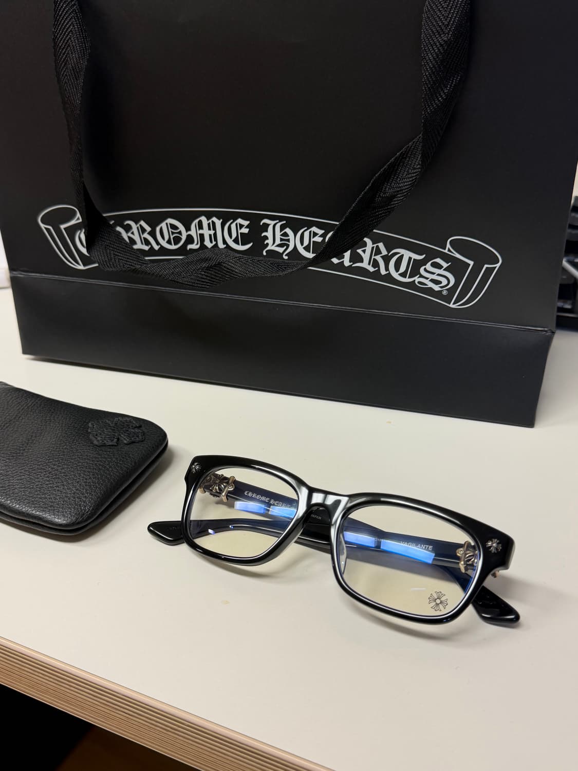 크롬하츠 바질란테 안경 블랙/실버 상품이미지1