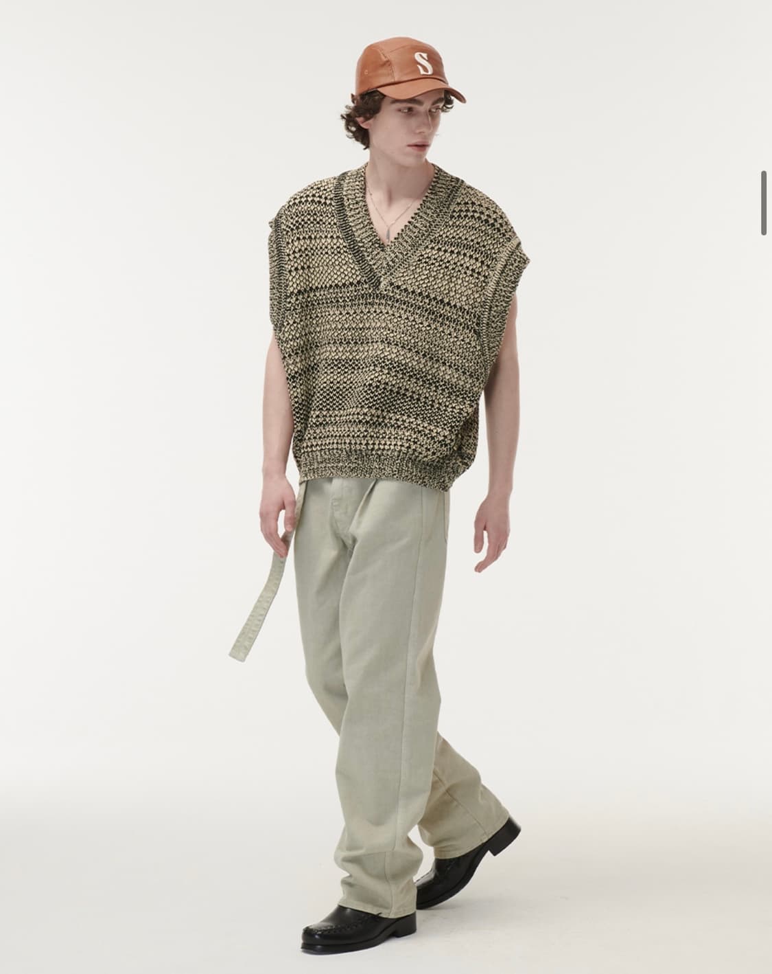 세터 내추럴 메시드 베스트 선셋 블랙 상품이미지3