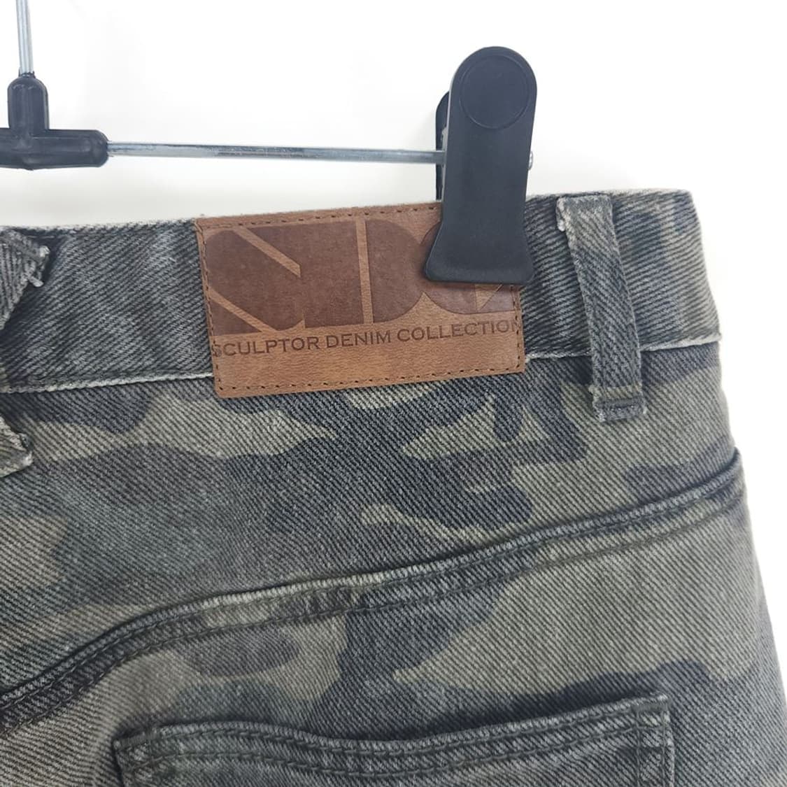 [여S]스컬터 카모 와이드 데님 팬츠[Y5C-203] 상품이미지7