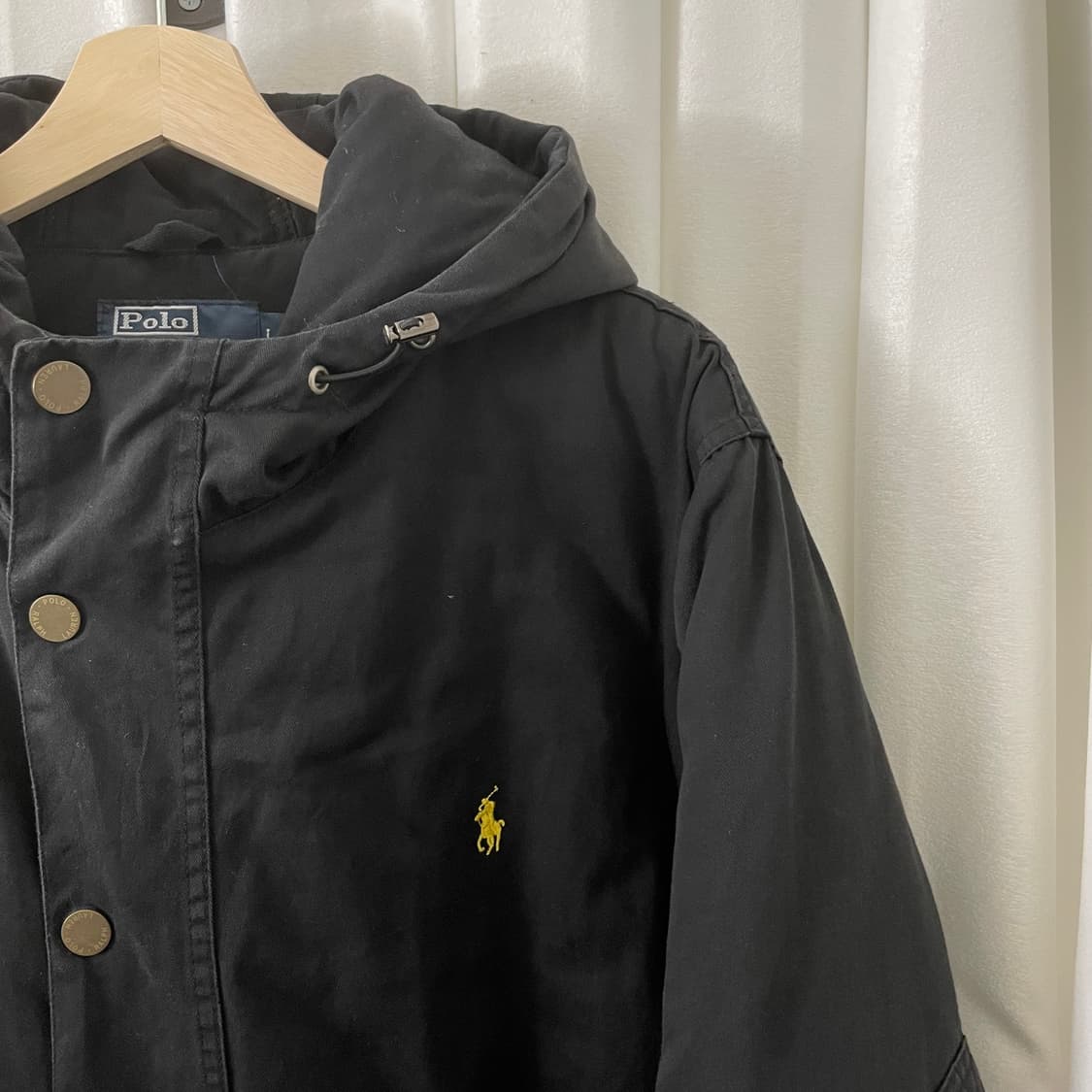 폴로 블랙 후드 자켓 상품이미지4