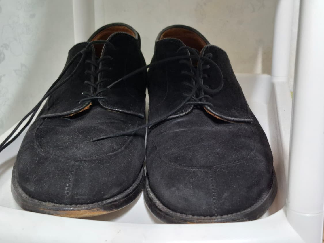 알든X빔즈 9D 블랙 스웨이드 더비 모디파이드 상품이미지3