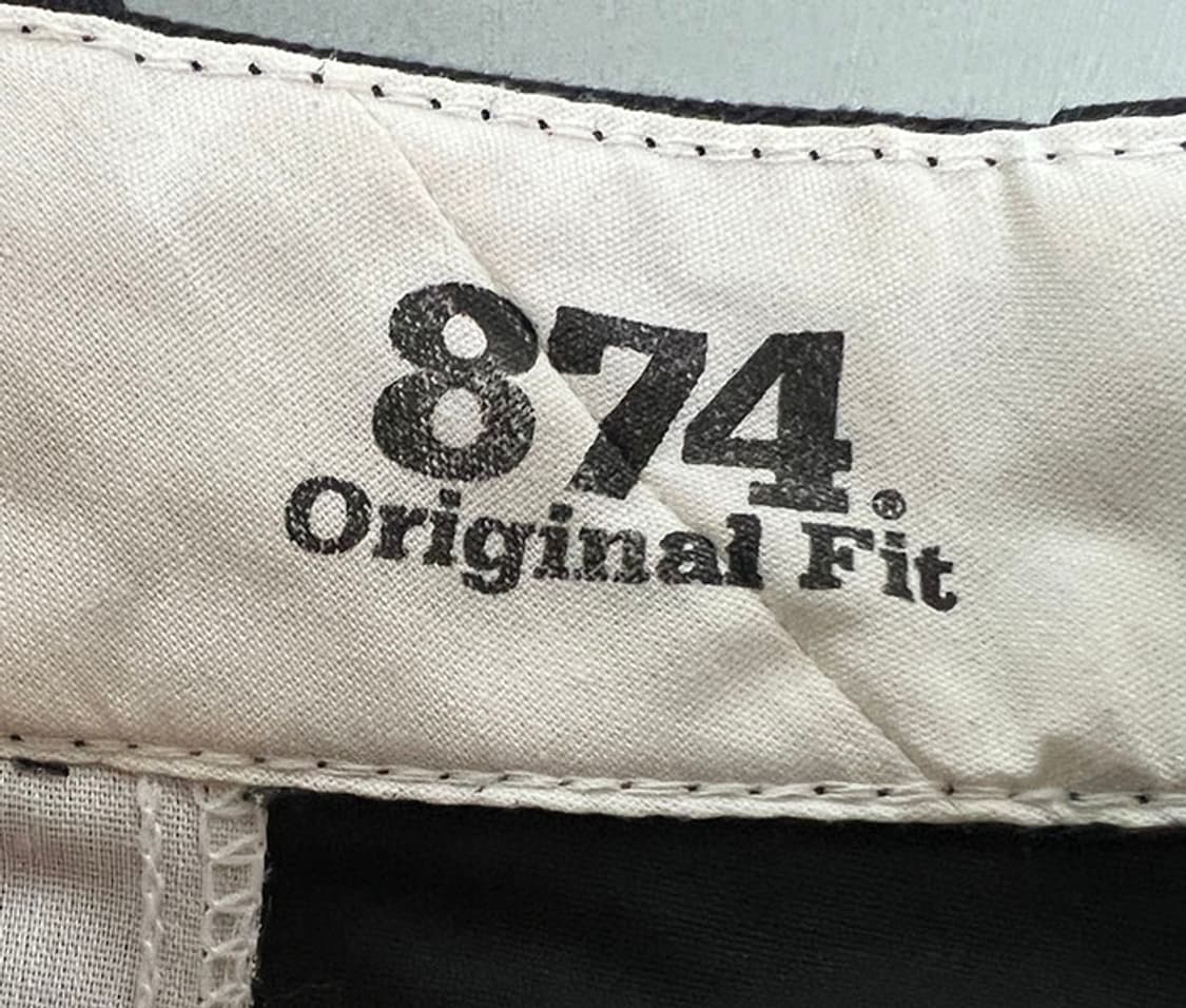 디키즈 874 오리저널핏 남자 워크팬츠 블랙 춘추 스트릿룩 XXL 36 상품이미지4