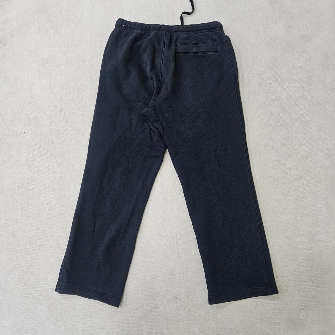 M 나이키 블랙 로고 트레이닝 팬츠 0330Y 상품이미지2