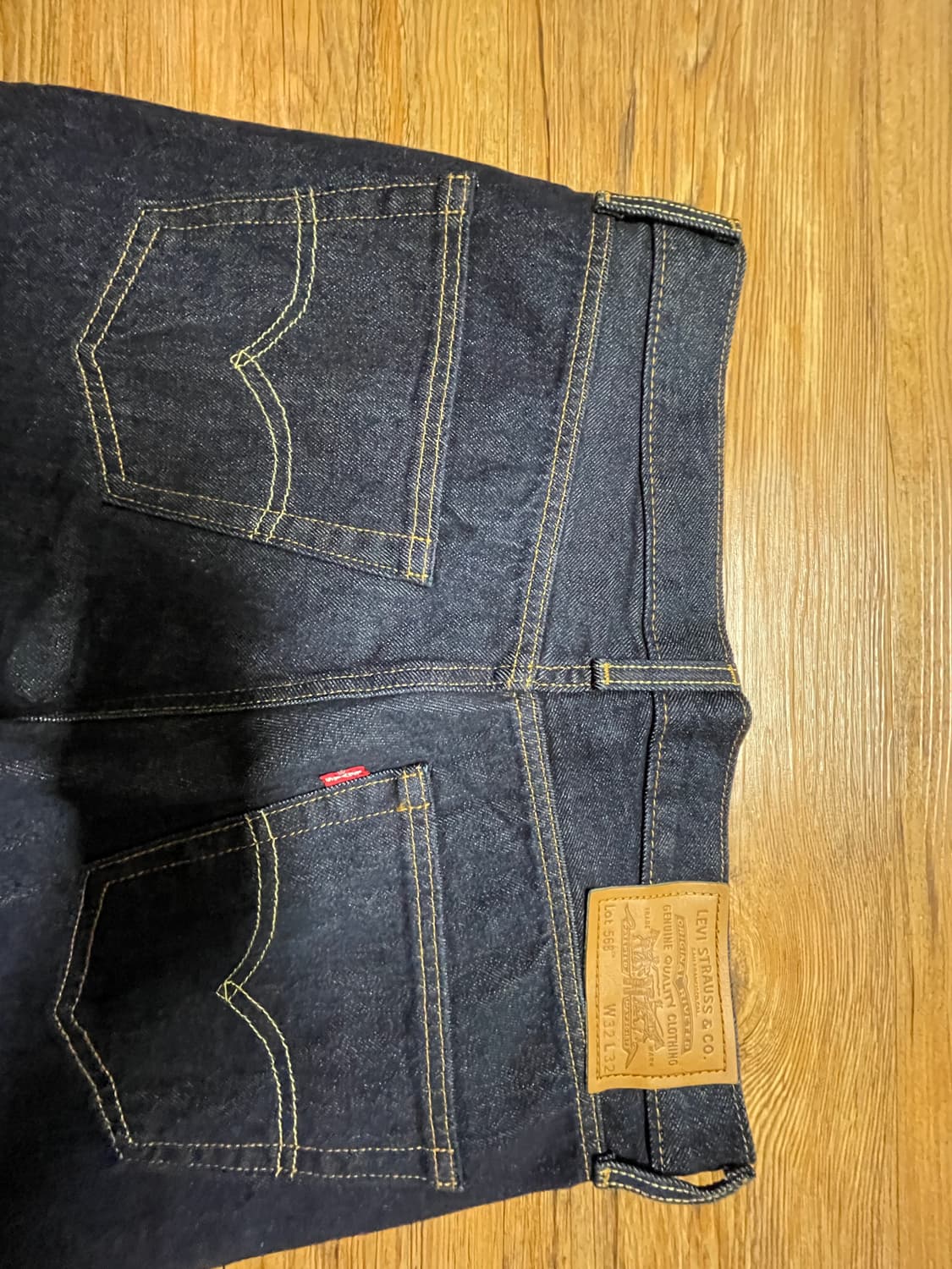 (새상품) 568 루즈 스트레이트 진_29037-0078 32-32  상품이미지8