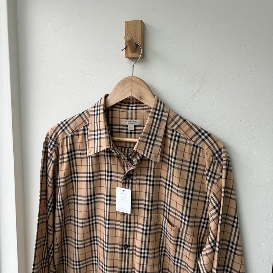 15976 - 버버리 노바 체크 셔츠 상품이미지1