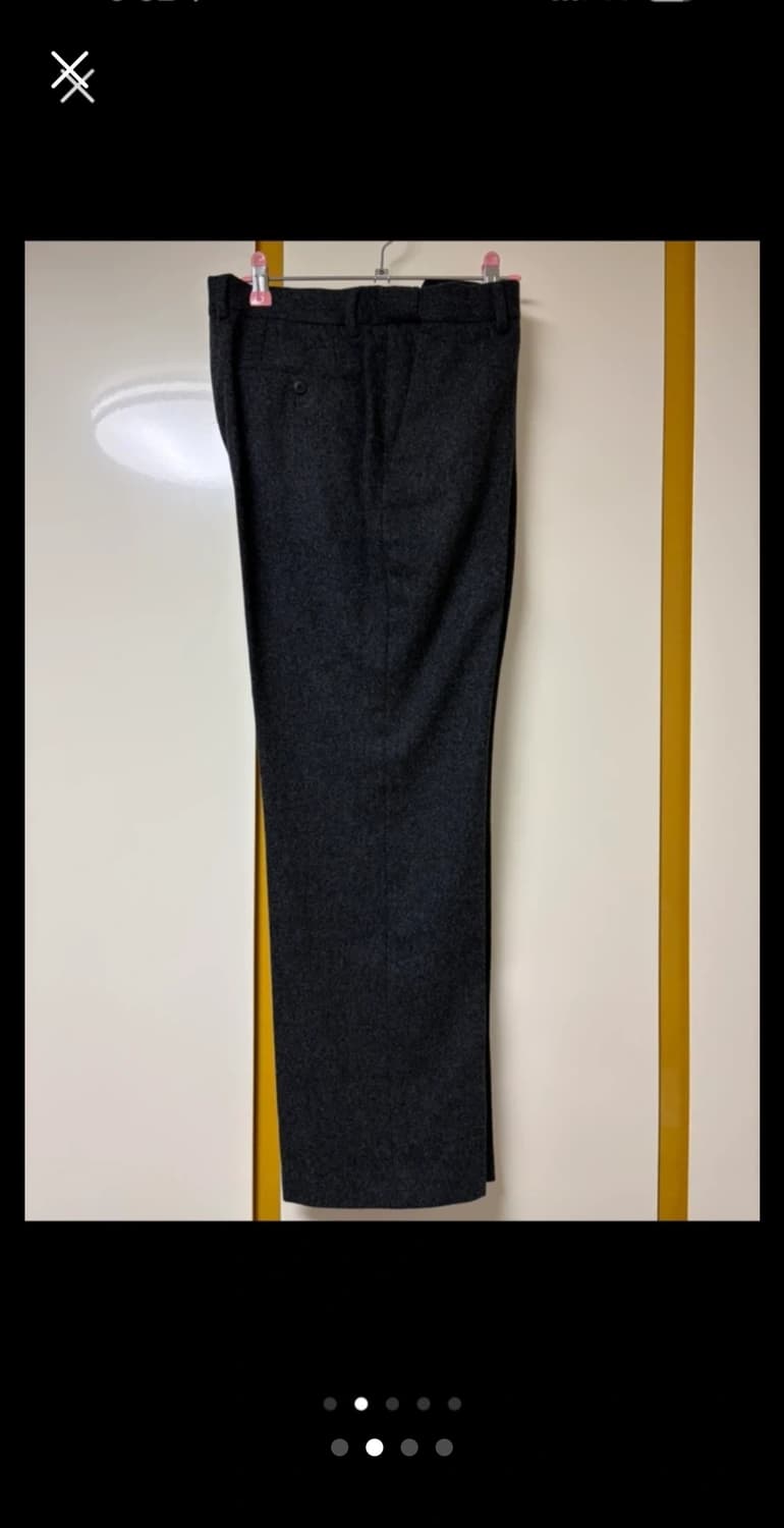 넌블랭크 울 플란넬 오버핏 셋업수트 다크그레이 M사이즈  판매합니다! 상품이미지5