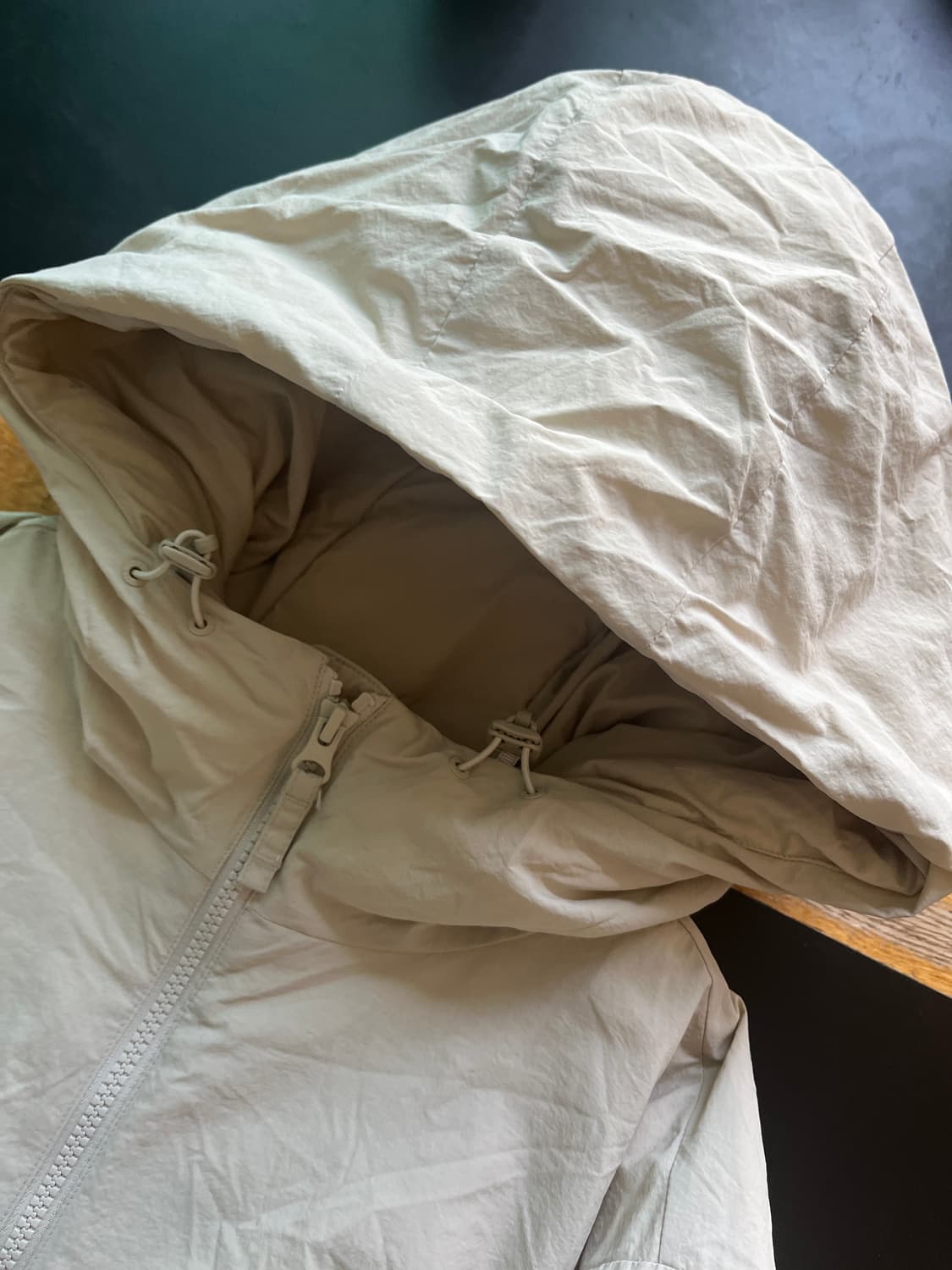스노우피크 패딩 100사이즈 라이트베이지 판매 상품이미지4