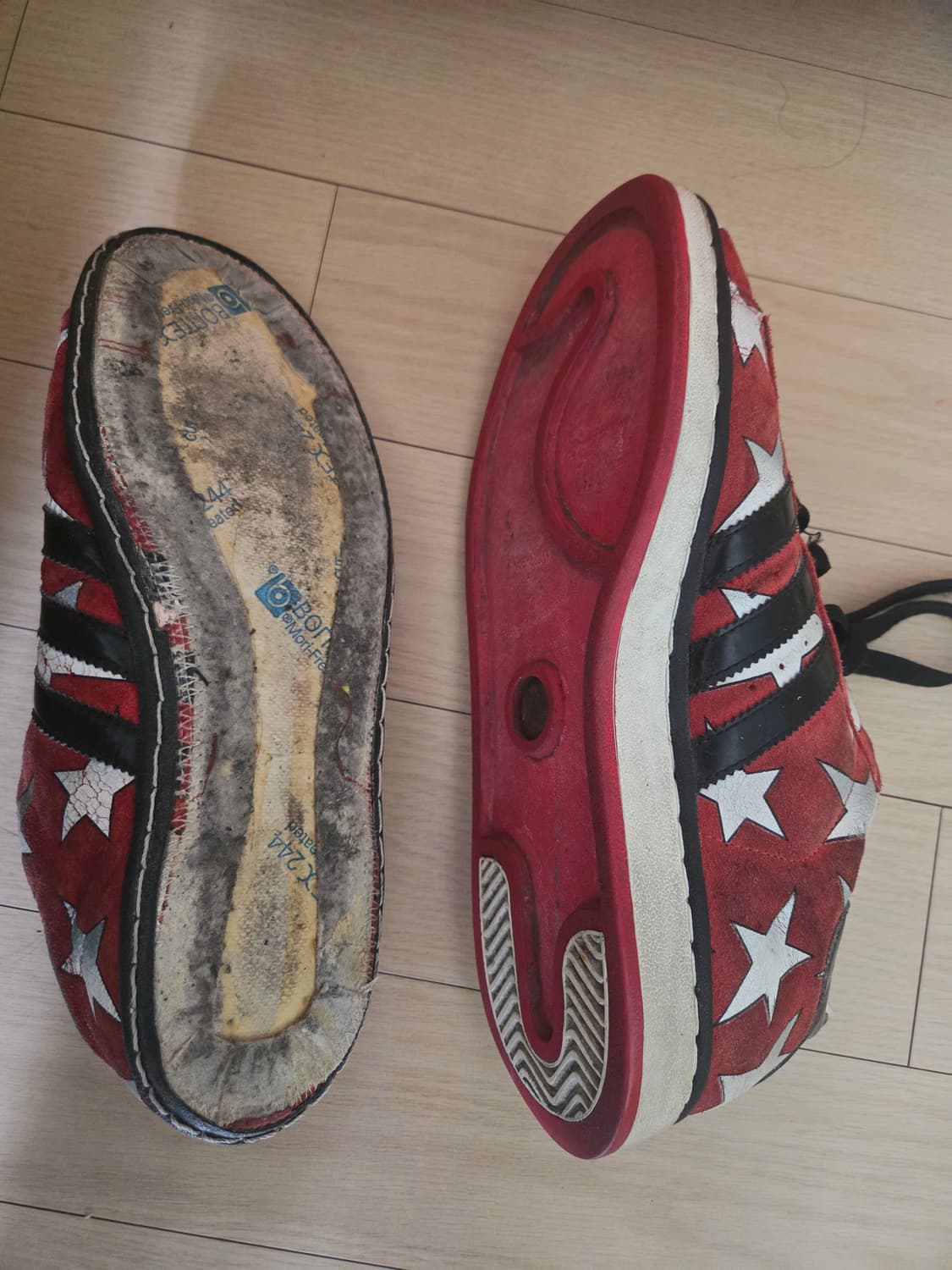 (파손상품)초휘귀 스니커즈 아디다스 캠퍼스2 NBA 시리즈 76ers 상품이미지2