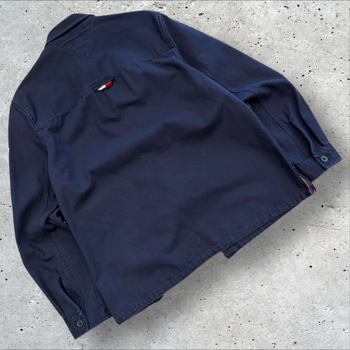 [M] 타미힐피거 진스 네이비 셔츠 자켓 B821 상품이미지2
