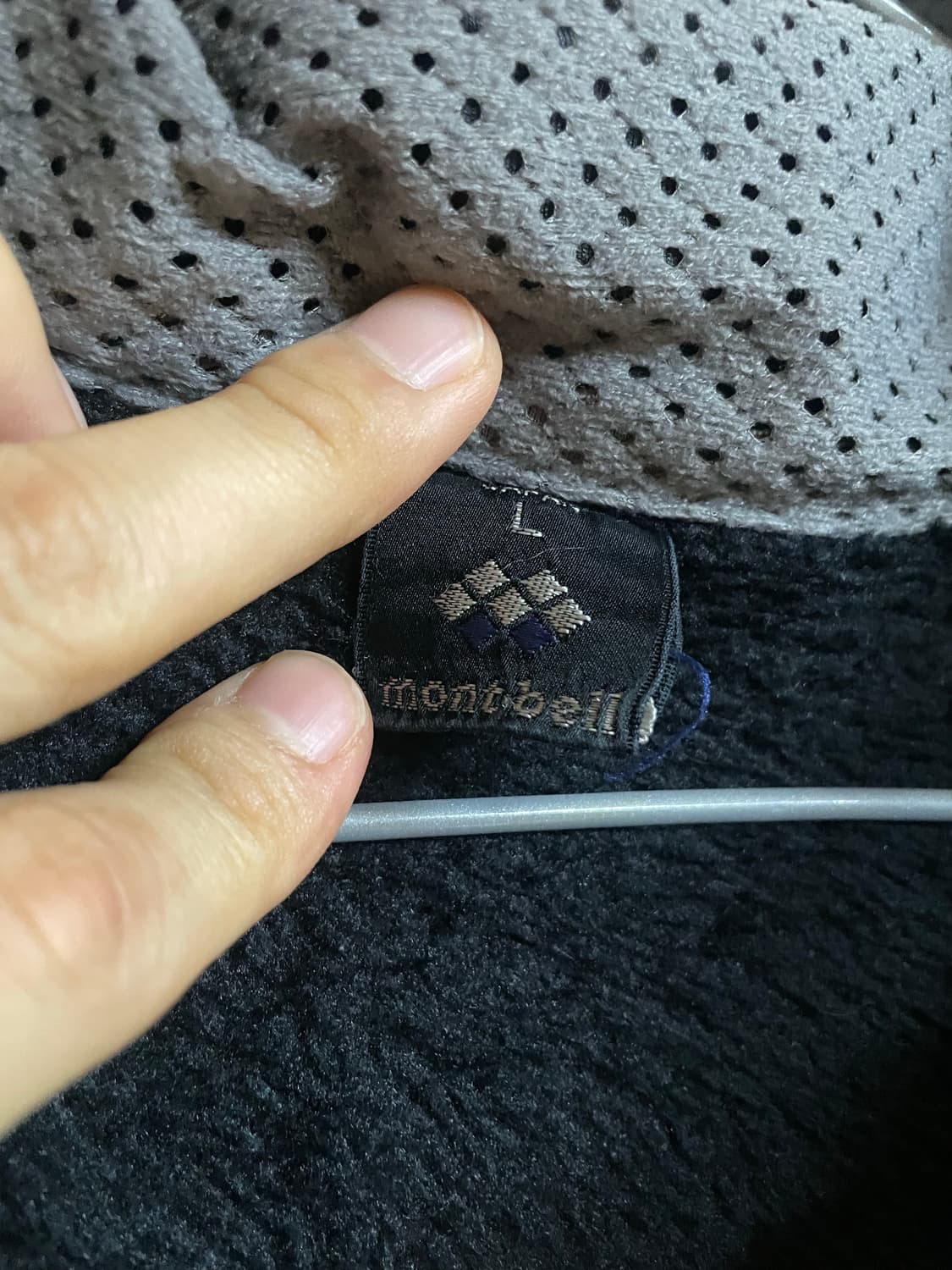 몽벨 플리스 자켓 블랙 상품이미지5