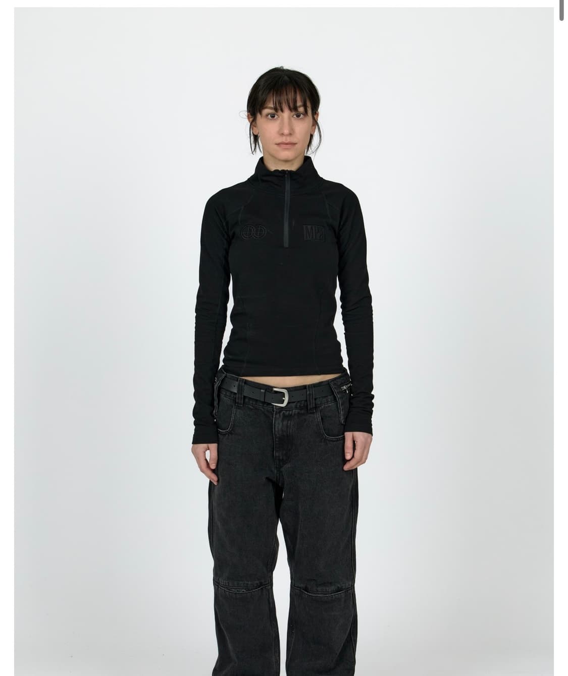 MPa SOFT-SHELL HALF ZIP WOMEN (BLACK) 상품이미지3