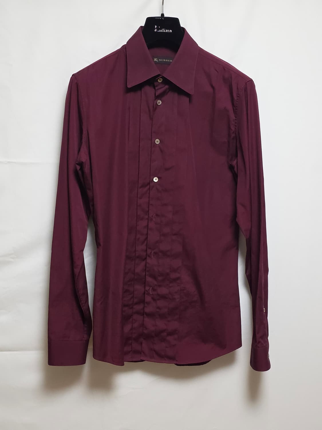 [Made in Italy] 버버리 턱시도 핀턱 드레스 셔츠 상품이미지4
