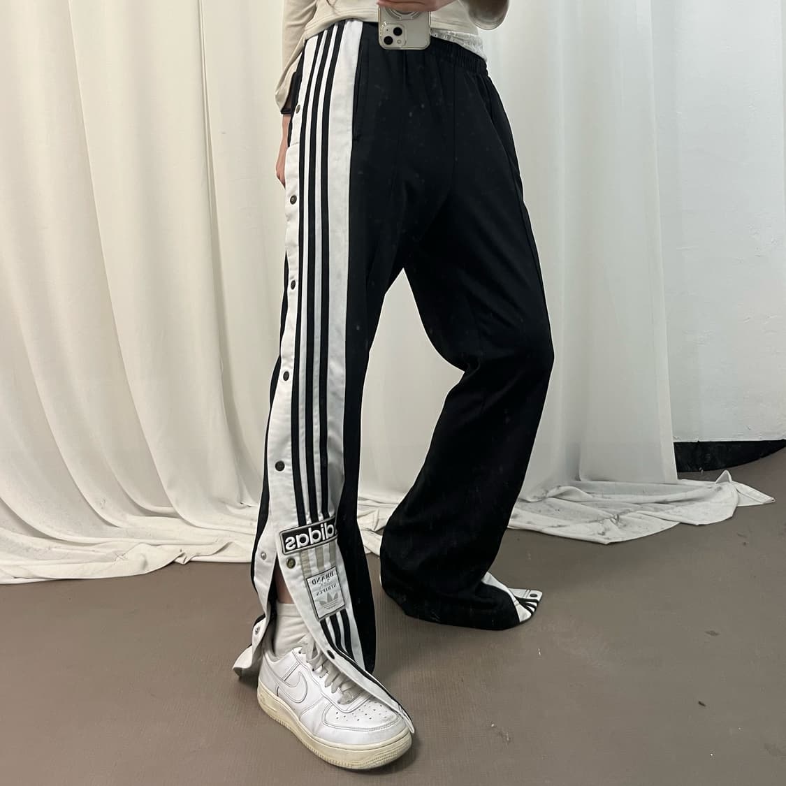 Adidas Black Break Pants 상품이미지2