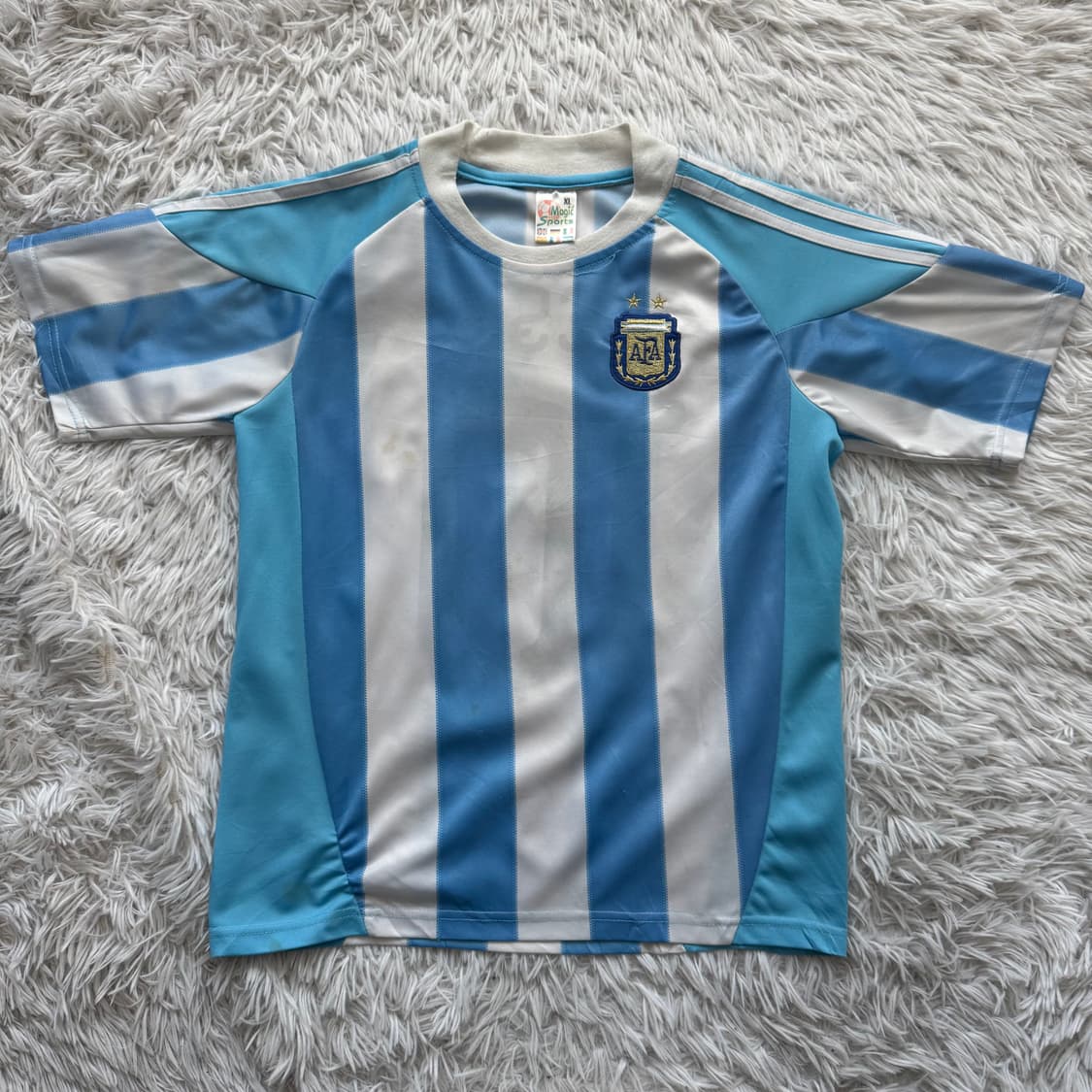 MOGIC 일본빈티지 아르헨티나 유니폼 메시 축구유니폼 크롭티 xl 55 상품이미지2