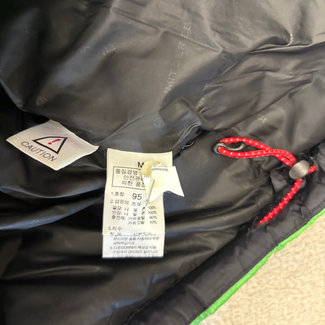 노스페이스 800 눕시 구스다운 패딩 상품이미지7
