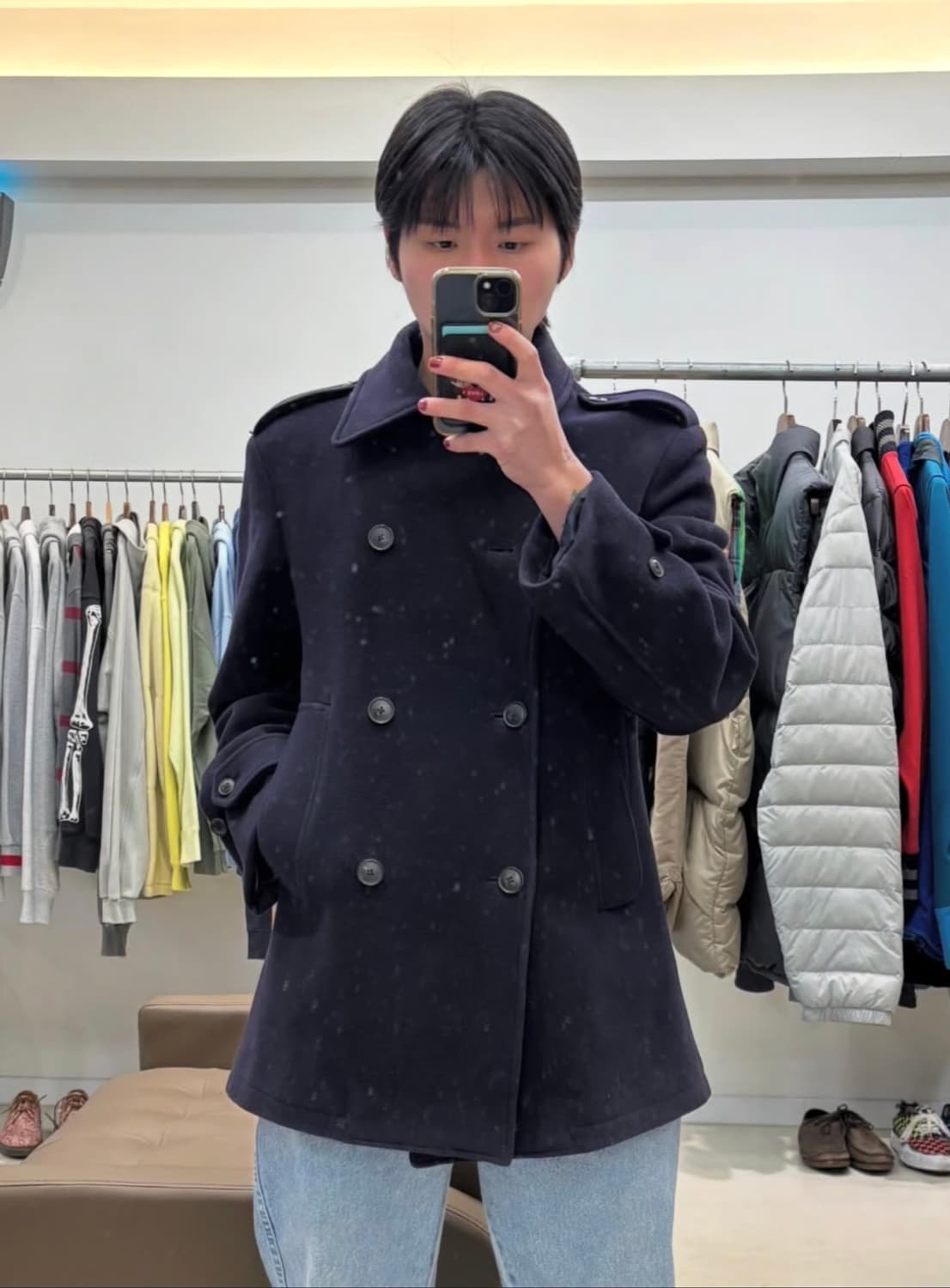 폴로 랄프로렌 더블 피코트 상품이미지3