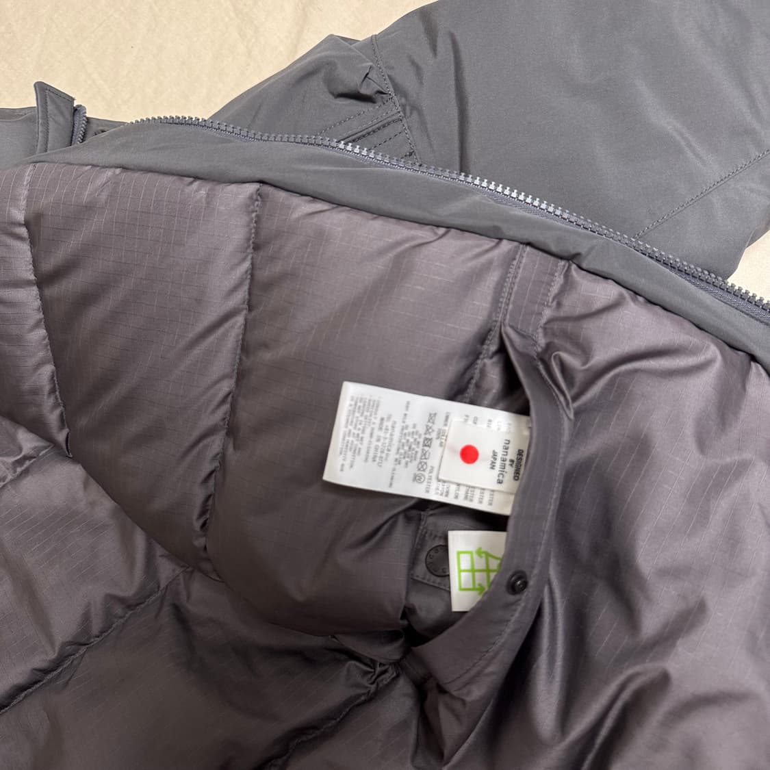 [M]나나미카 고어텍스 다운 그레이 상품이미지9