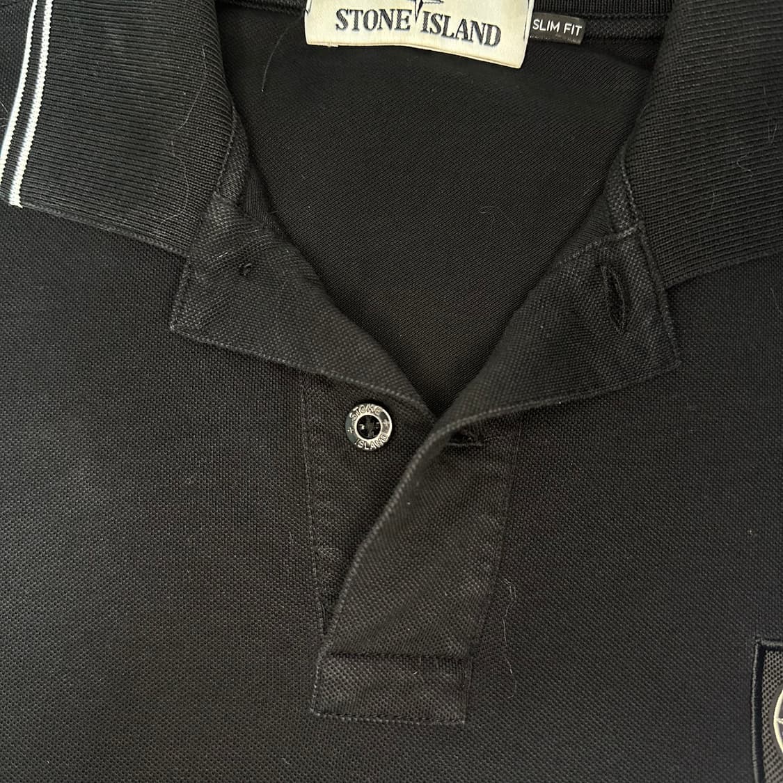 [S급/정품] 스톤아일랜드 슬림핏 카라티 상품이미지4