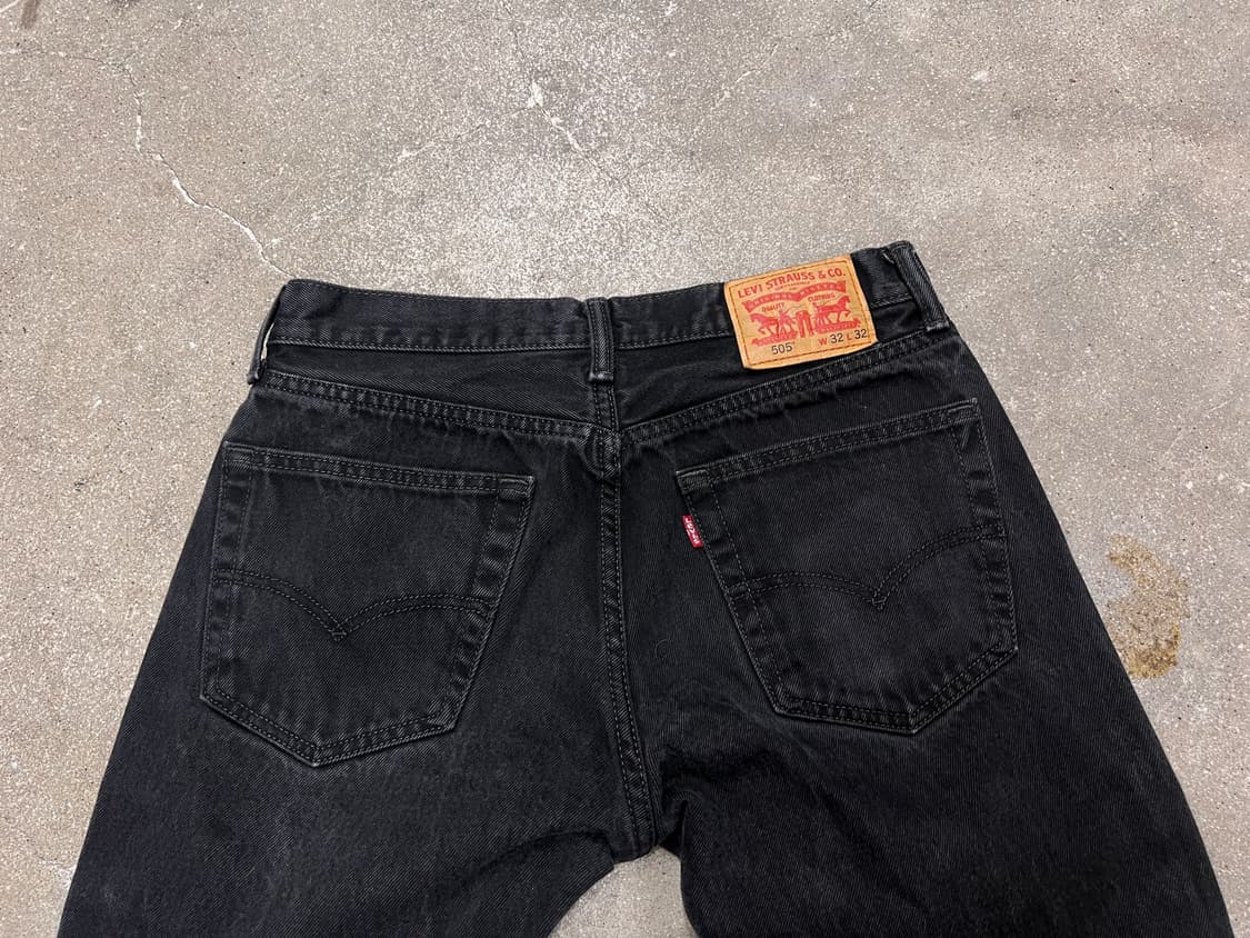 리바이스 505 블랙진  상품이미지4