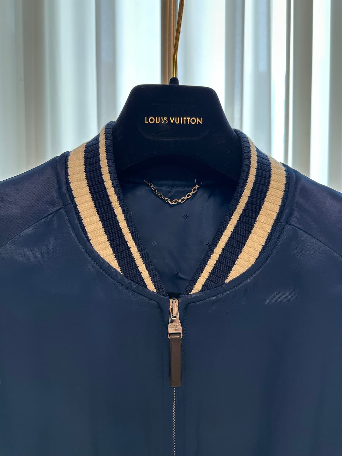 루이비통 새틴 블루종 자켓 / 48 상품이미지4