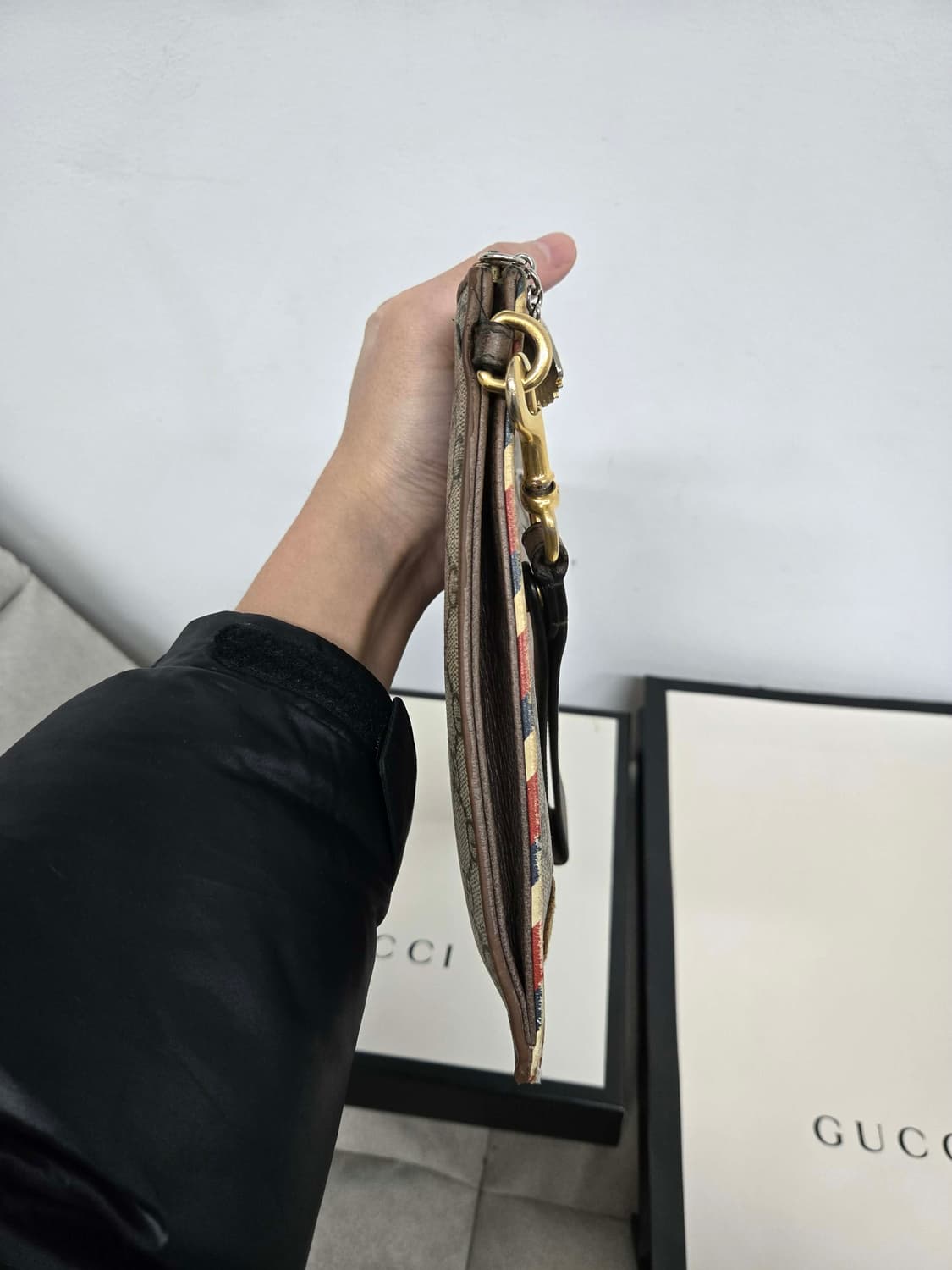 [보증서 정품]구찌 쿠리에 클러치백 상품이미지1