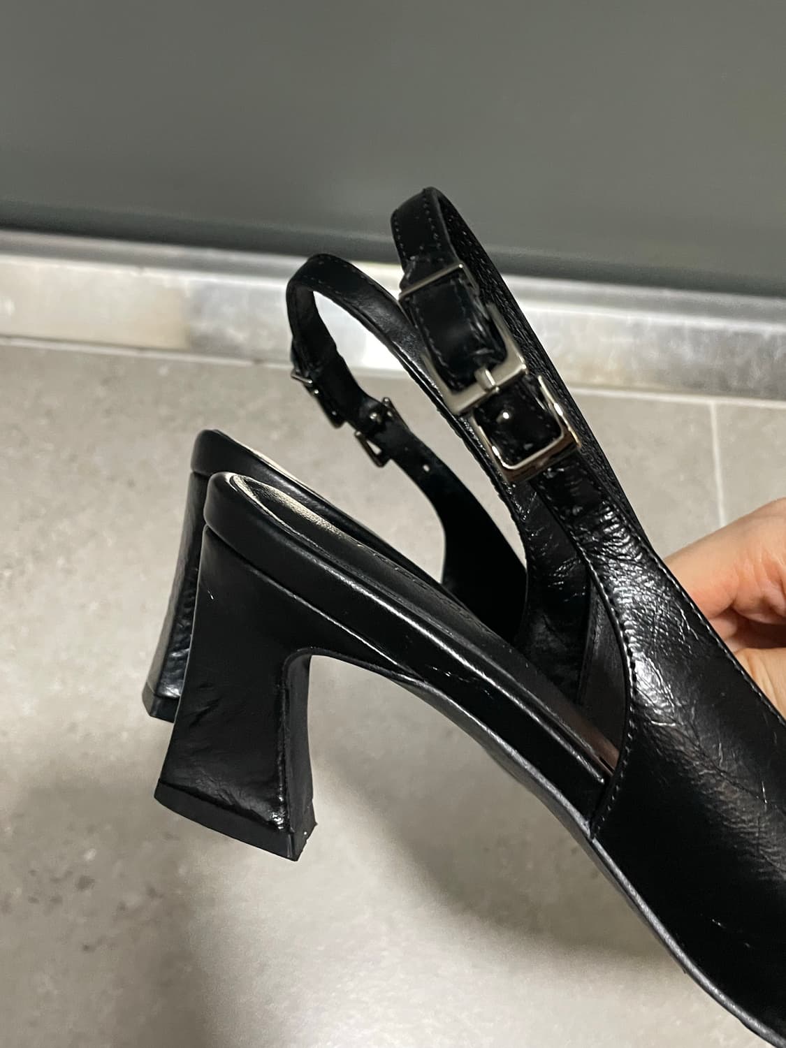 트리밍버드 펌프스힐 블랙 상품이미지3