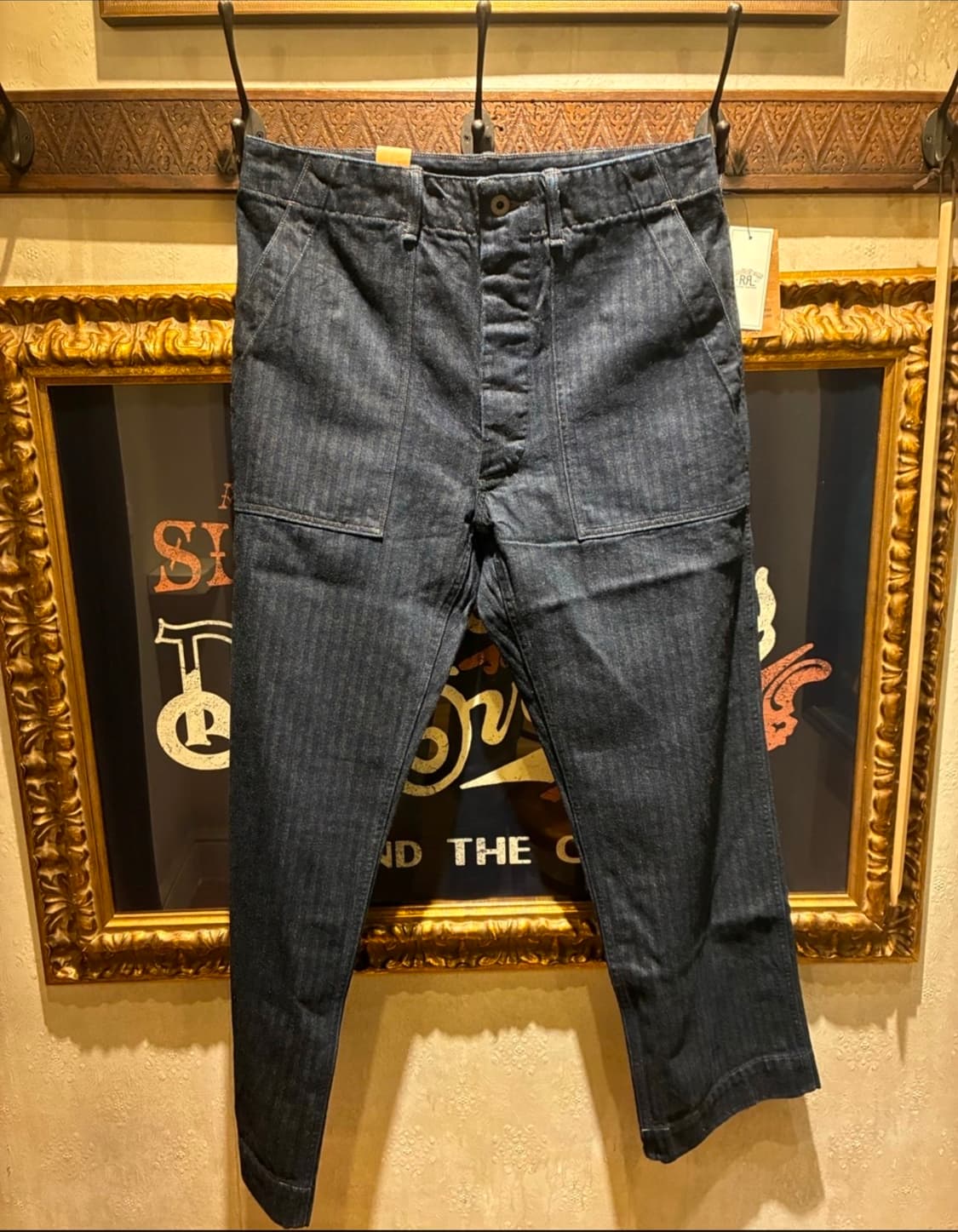 RRL 리미티드 인디고 필드 팬츠 상품이미지1