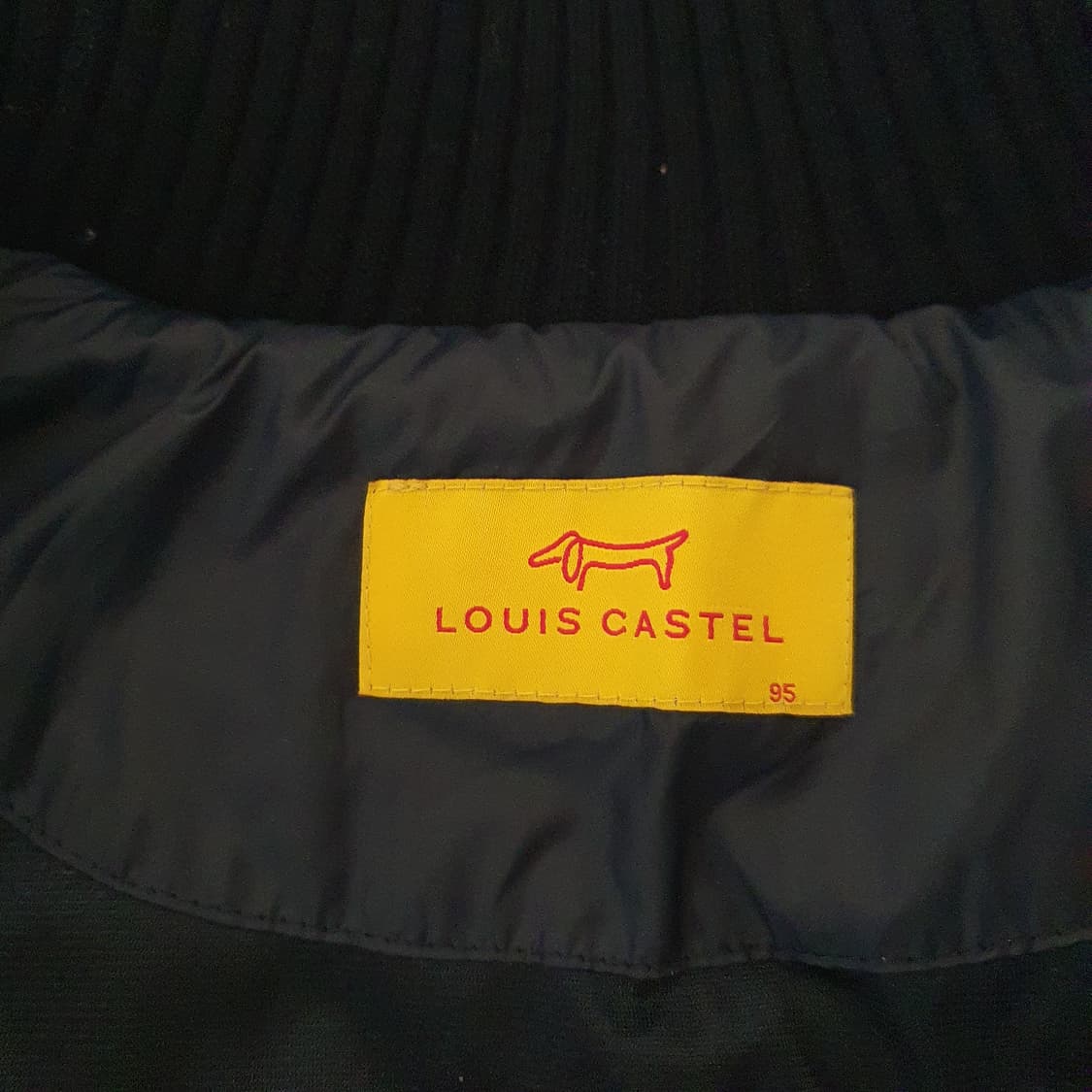 루이까스텔 여성 골프 배색 퀼팅 자켓 95 상품이미지4