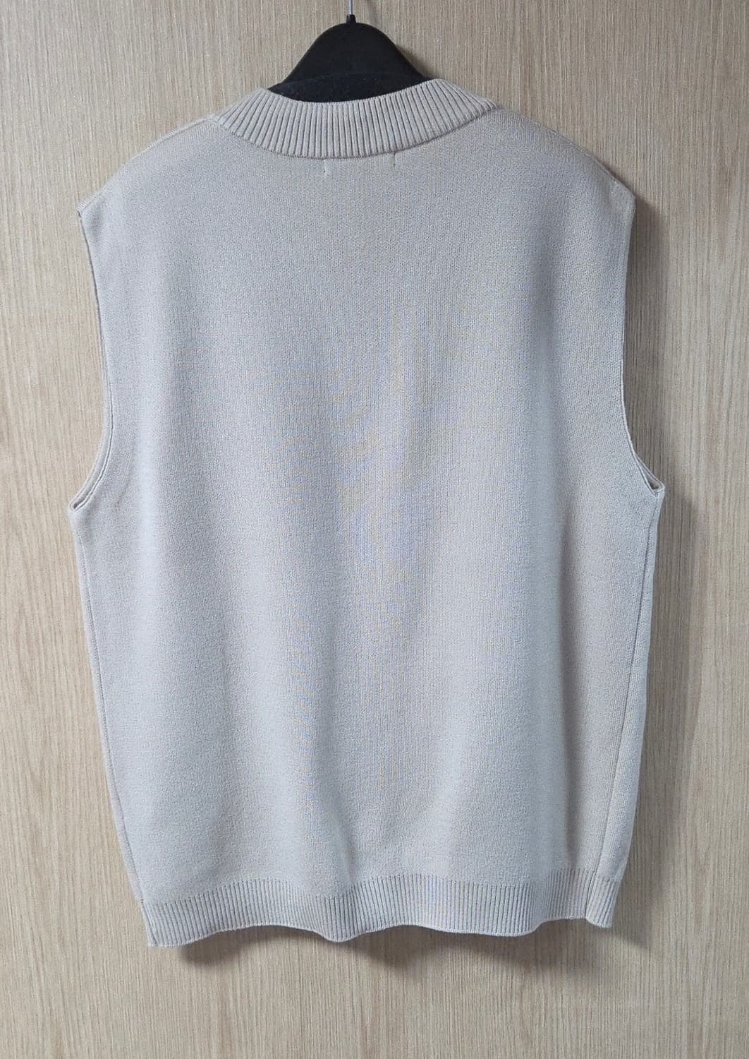 (착샷) 드로우핏 니트 베스트 오버핏 상품이미지3