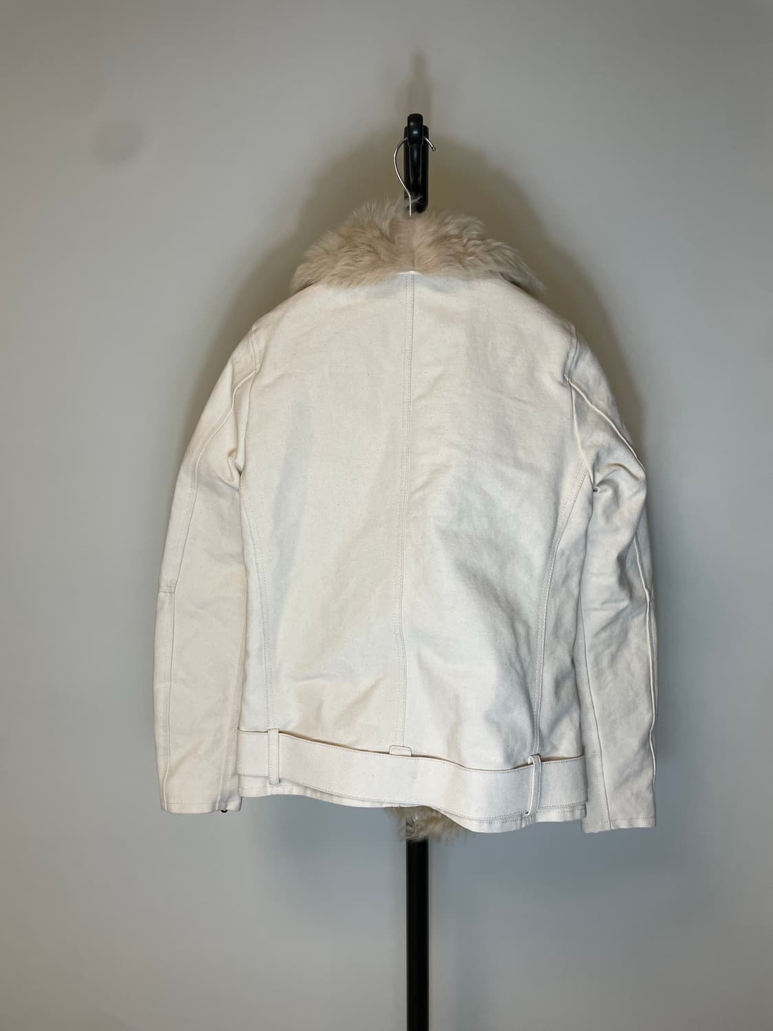 R13 리얼 퍼 바이커 자켓 상품이미지2