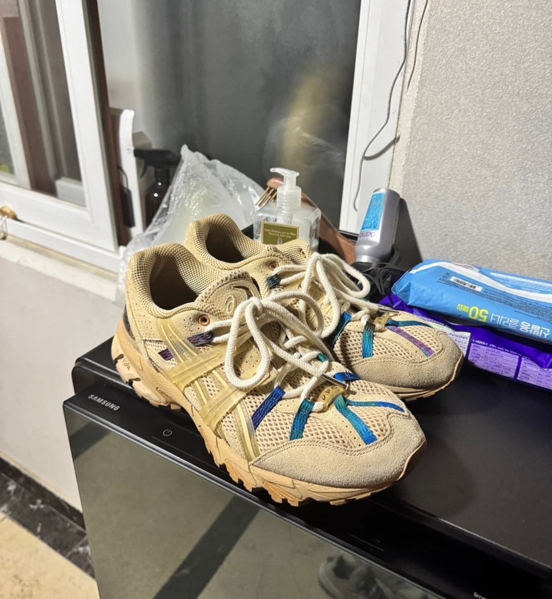 아식스 아페쎄 APC 젤 소노마 15-50 베이지 280사이즈 상품이미지2