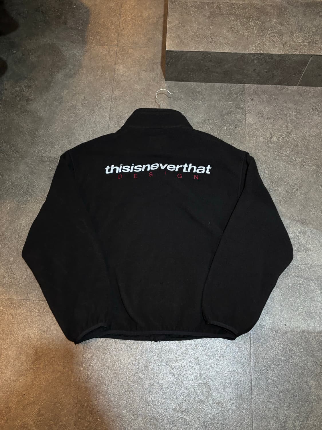 디스이즈네버댓 후리스 뽀글이 플리스 자켓 블랙 M사이즈 상품이미지3