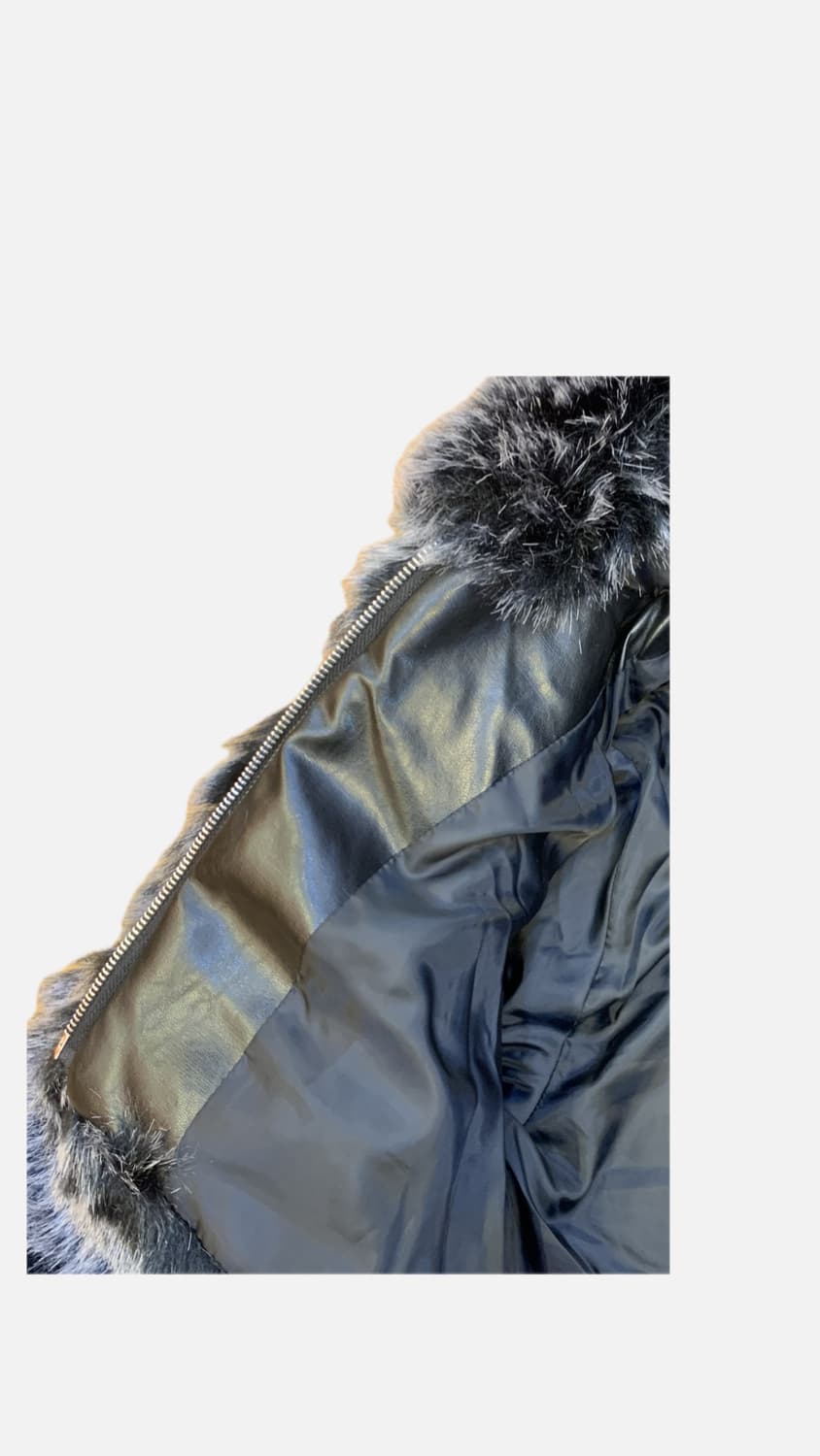  패션 후드 퍼 자켓  상품이미지3