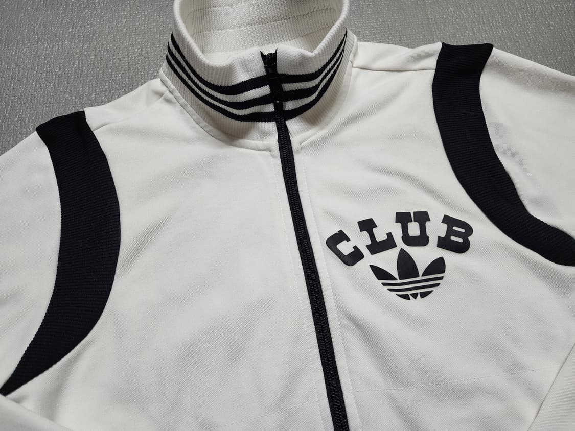 아디다스 올드스쿨 클럽 화이트 트랙탑 져지 자켓 상품이미지2