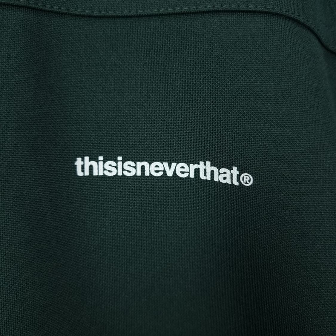 [디스이즈네버댓] 로고 자수 오버핏 져지 트랙탑 집업 자켓 M19807 상품이미지6