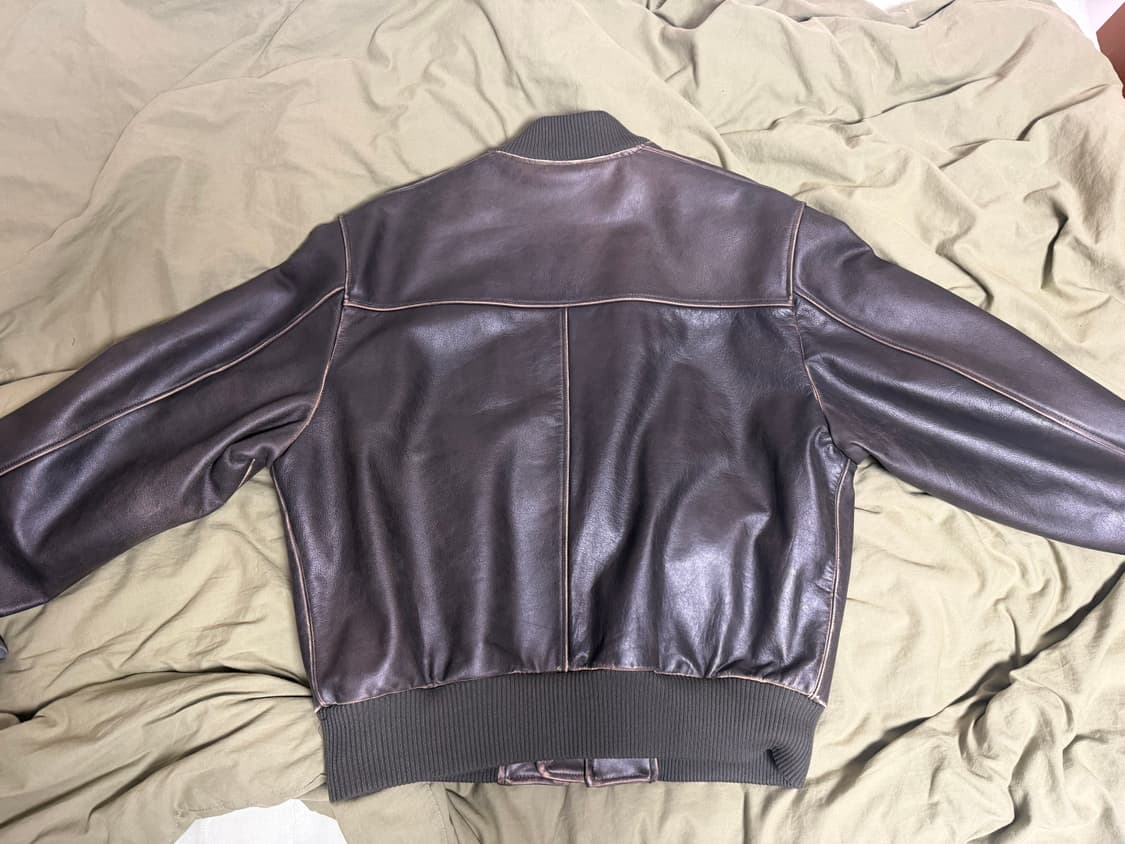 바라쿠타 레더 플라이트 자켓 42 상품이미지9