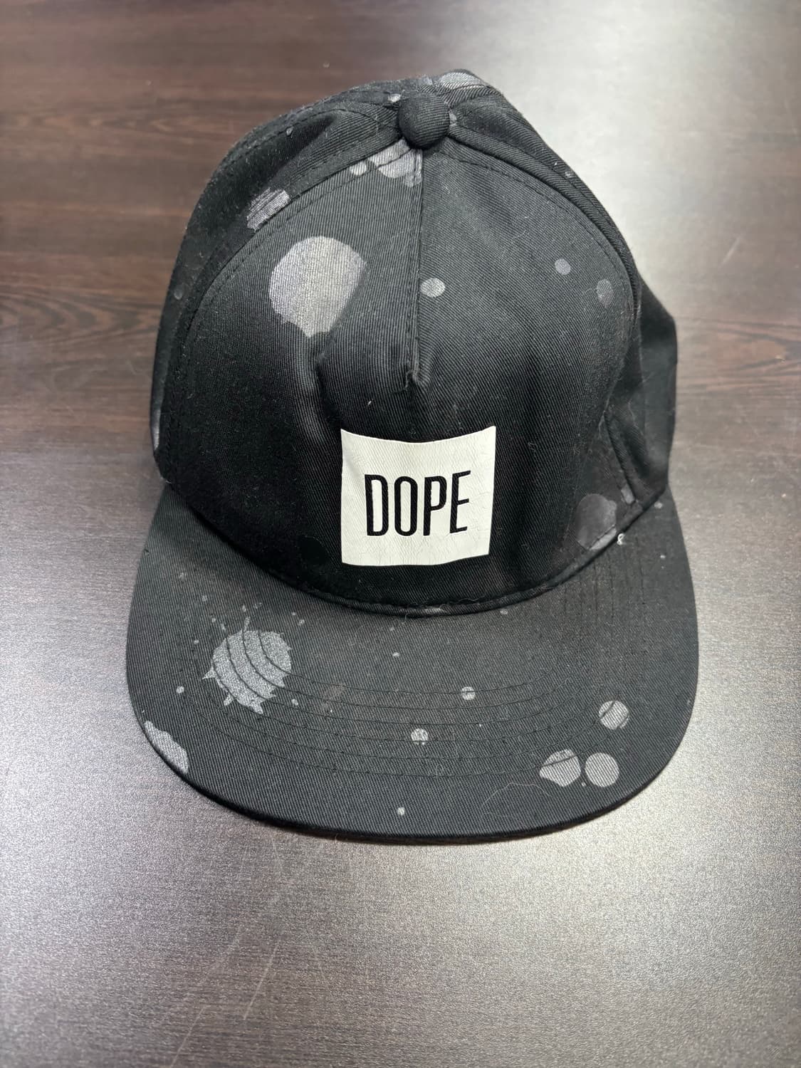 Dope 블랙 화이트 스냅백 상품이미지2