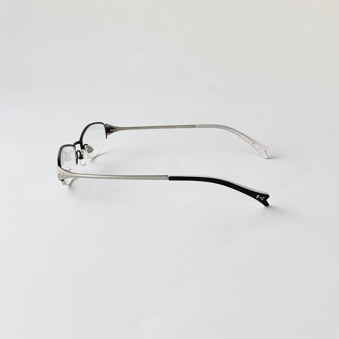 864 코아리 티타늄 하금테 데드스탁 빈티지 슬림 사각 메탈 스몰사이즈  상품이미지3