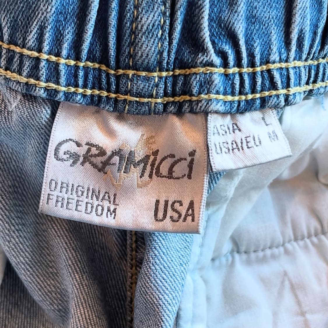 그라미치 U.S.A 데님 쇼츠 상품이미지6
